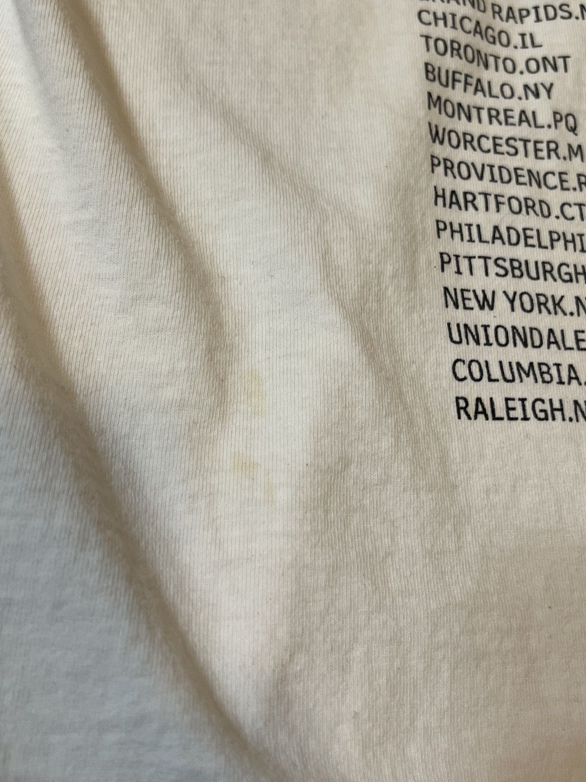 Vintage Nine Inch Nails NIN Vintage All Sport Fragility Tour T-Shirt Size US M / EU 48-50 / 2 - 14 Thumbnail