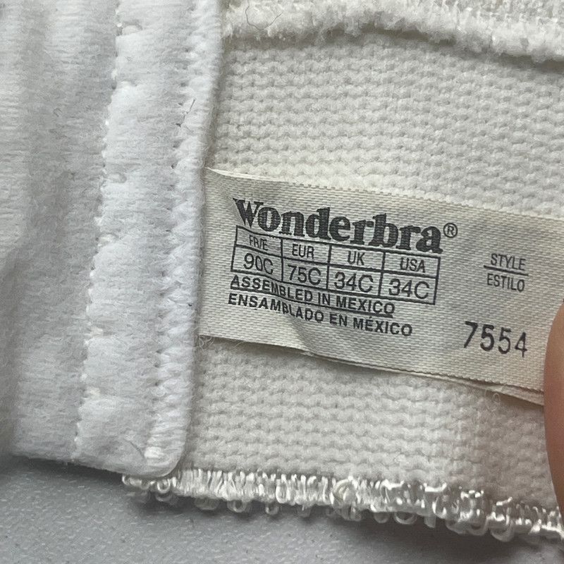 Other Wonderbra Women's White Satin Corset-Style Bustier 90C/34C Size ONE SIZE - 5 Thumbnail