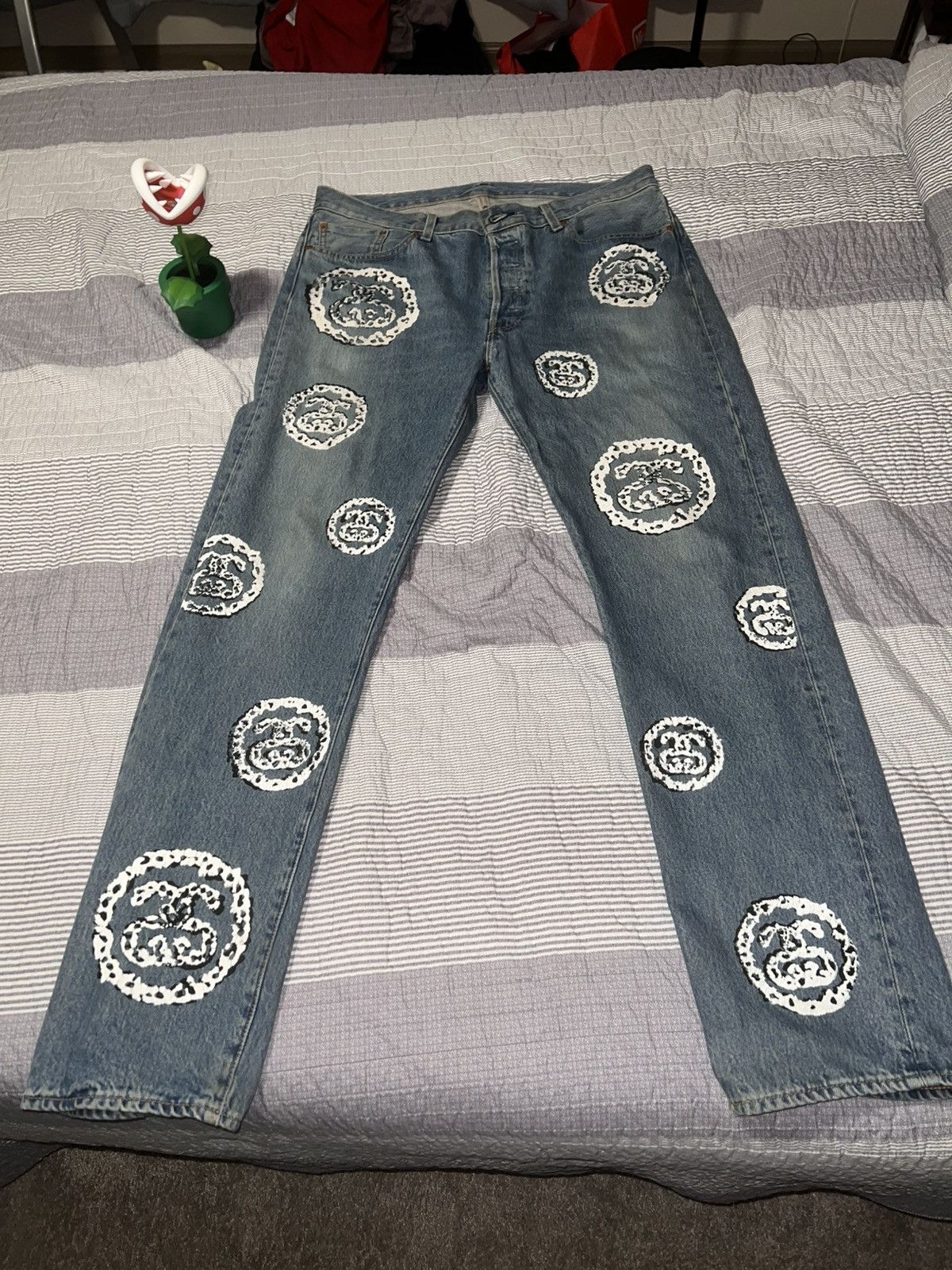 DENIM TEARS × Stussy DENIM TEARS x STUSSY Size US 36 / EU 52 - 1 Thumbnail
