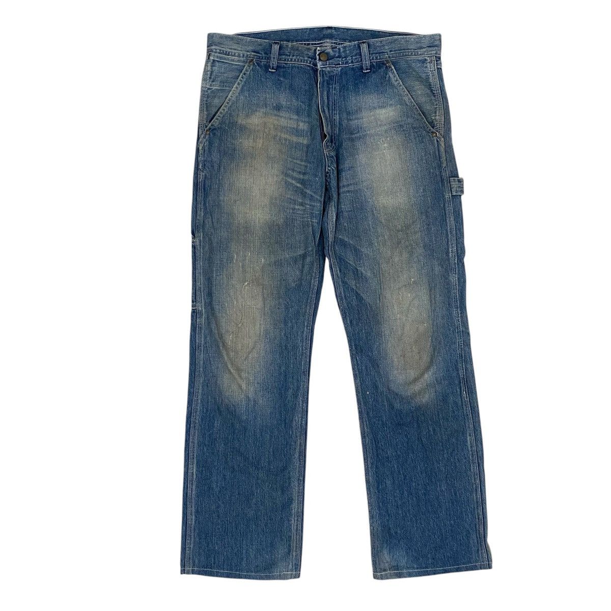Vintage 🌟VINTAGE OSHKOSH SUNFADED CARPENTER PANT Size US 33 - 2 Thumbnail