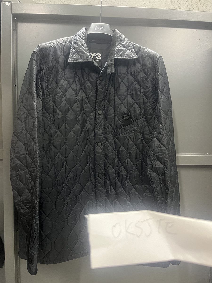 Y-3 Y-3 AOP Quilted Shirt jacket M Size US M / EU 48-50 / 2 - 2 Thumbnail