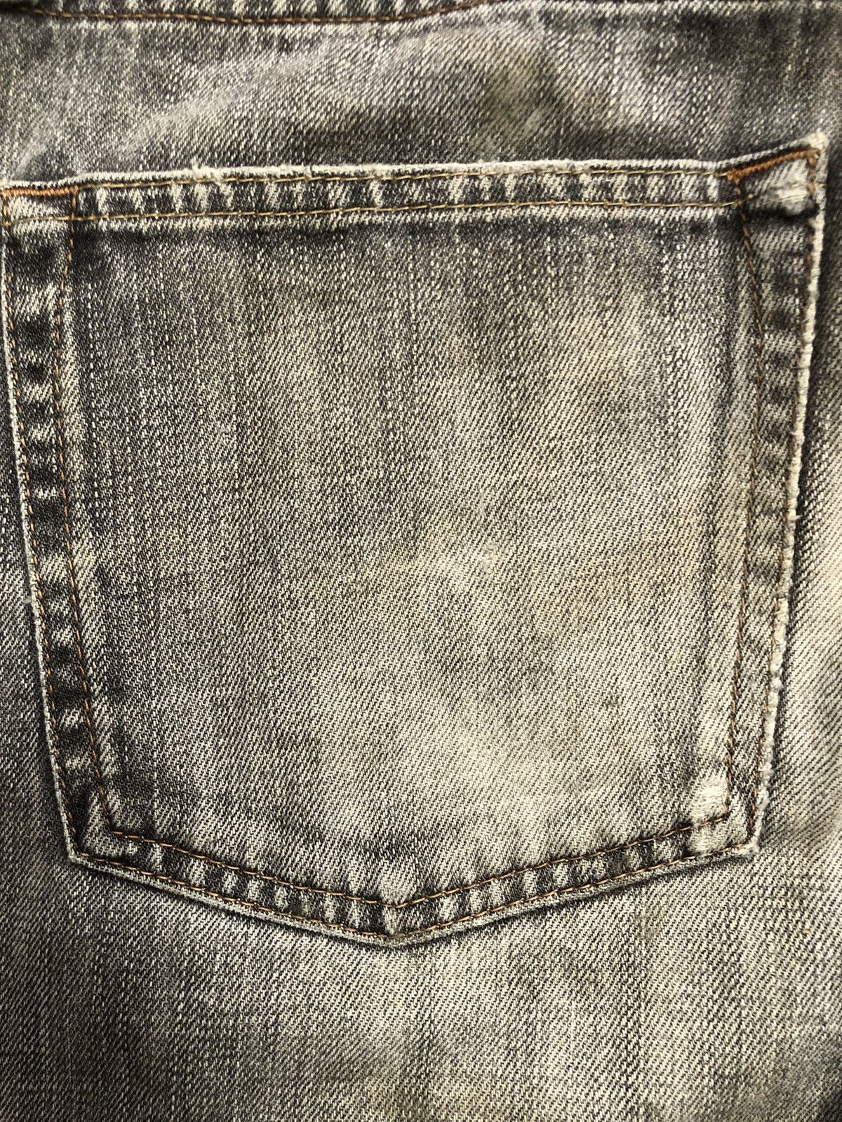 Uniqlo Vintage Japanese Distressed Black Faded Uniqlo Jeans Size US 35 - 16 Thumbnail