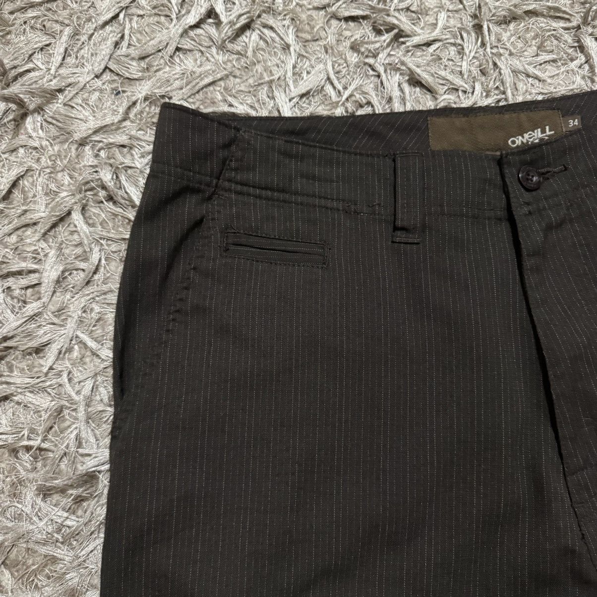 Vintage Vintage x O’Neil Pinstriped Board Shorts 2000s Size US 34 / EU 50 - 2 Thumbnail