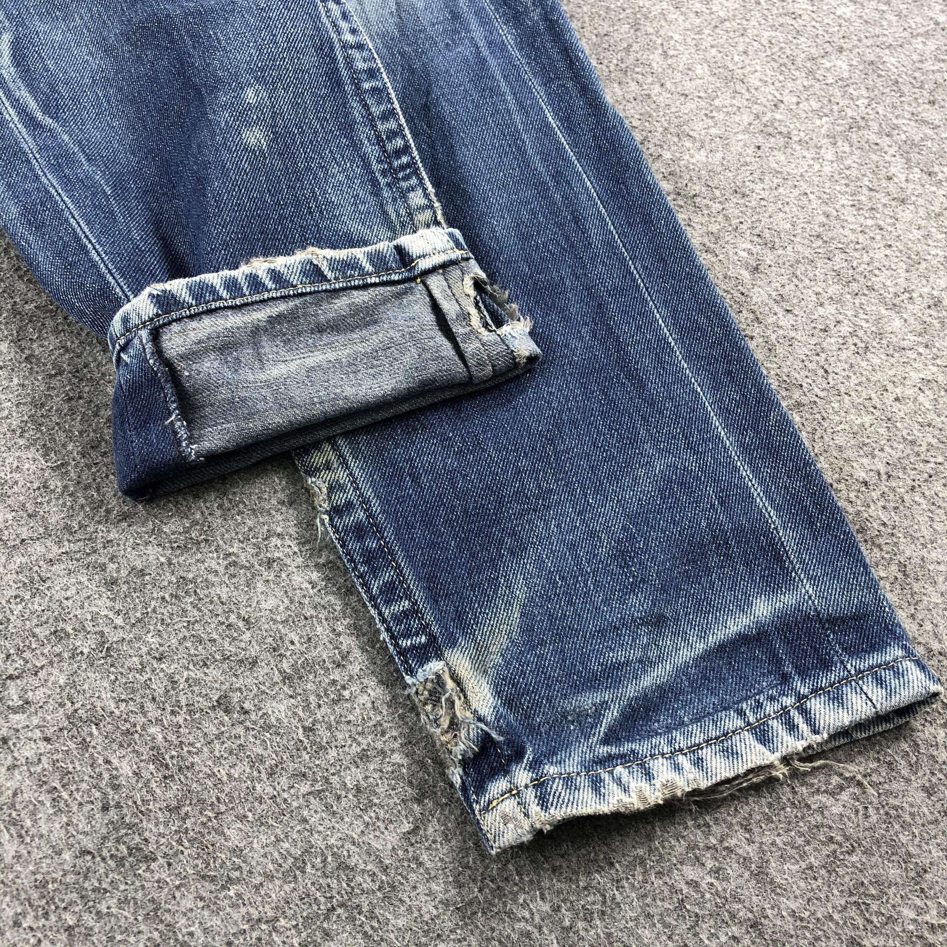 Levi's × Vintage Vintage 90s Blue Wash Levis 901 Jeans-JM1406 Size US 32 / EU 48 - 7 Thumbnail