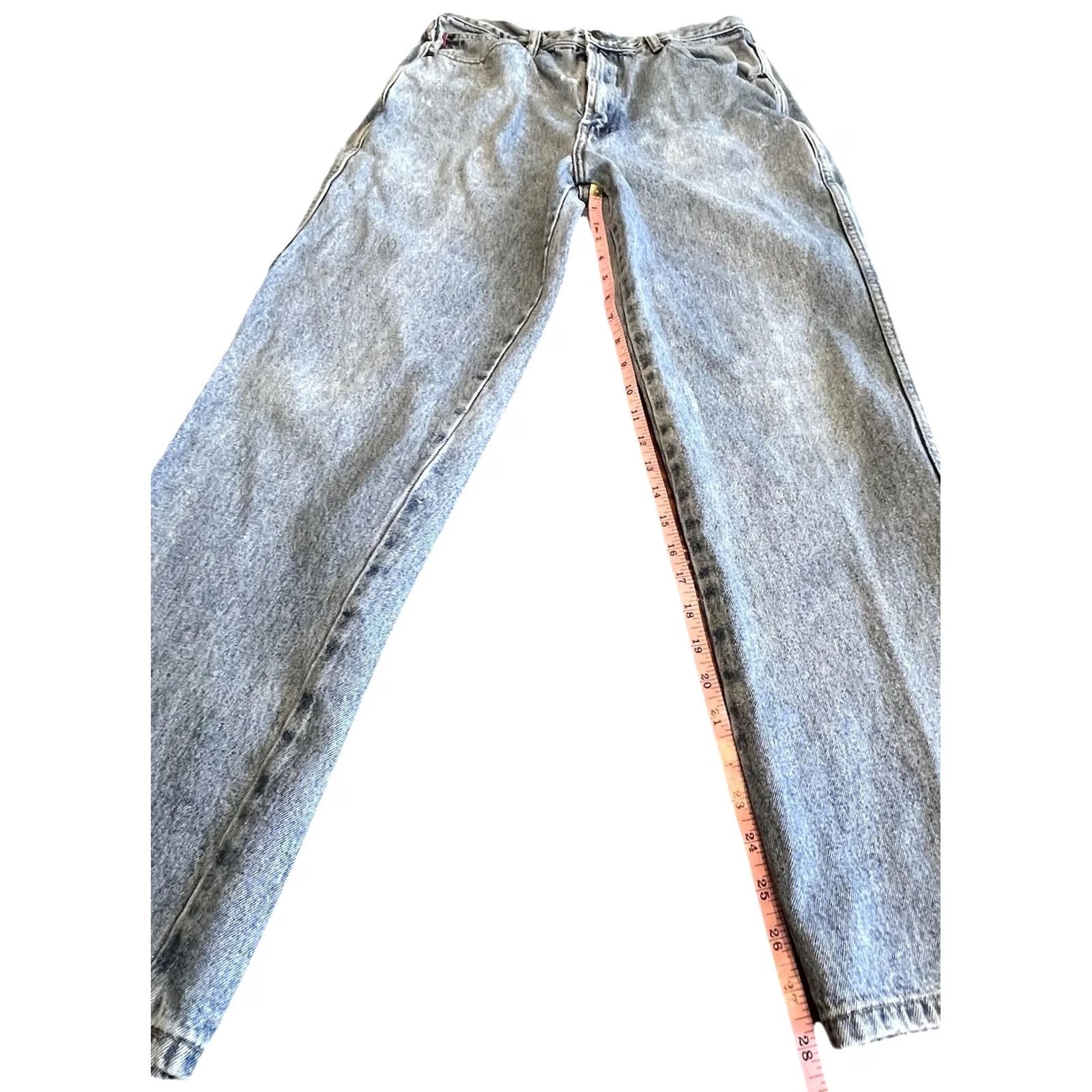 Bugle Boy VINTAGE Bugle Boy Jeans 32x30 Men Light Wash 90s Faded Denim Relaxed Straight Jeans Mens Regular Blue 5-Pocket Size US 32 / EU 48 - 4 Thumbnail