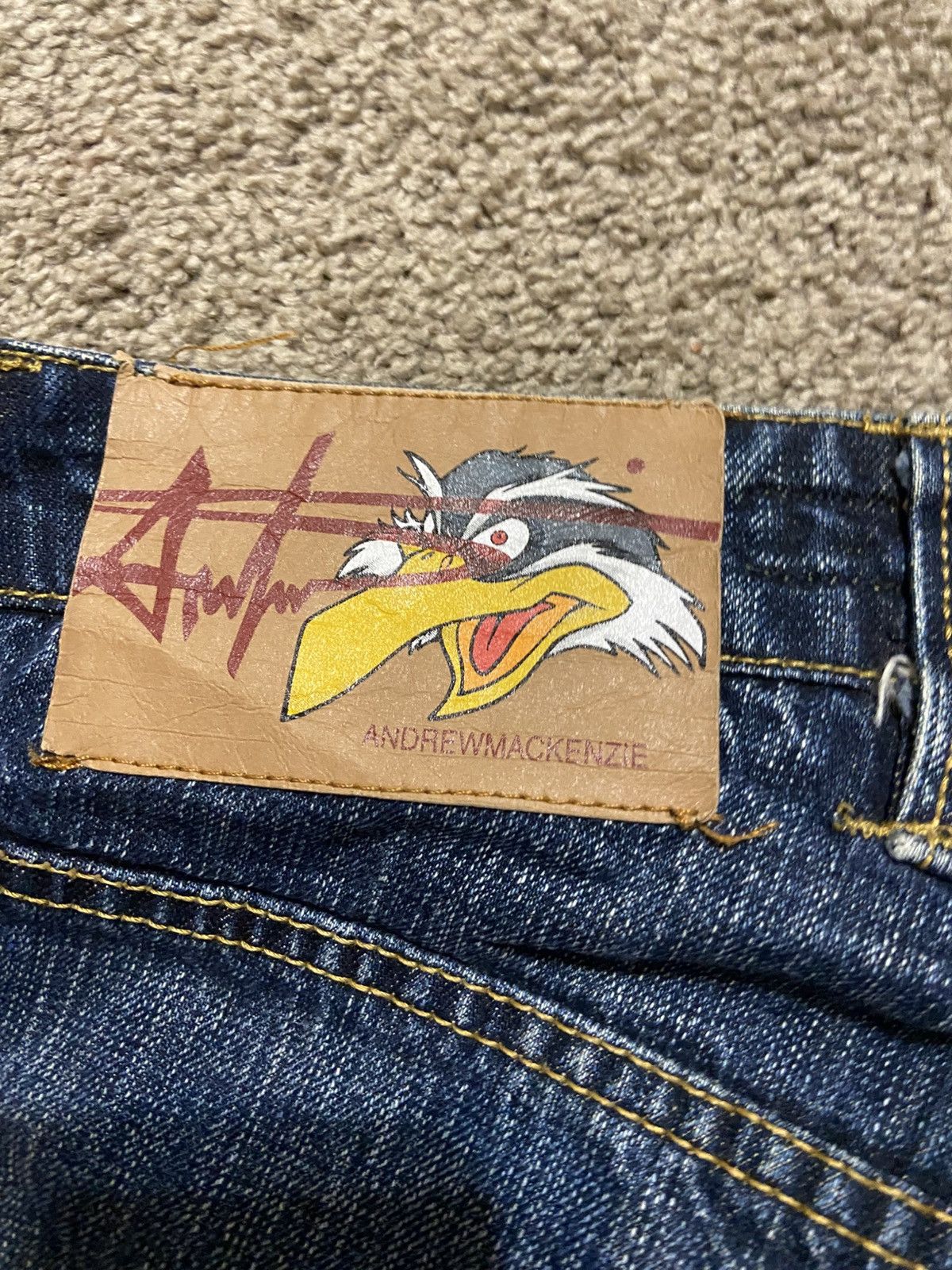 Andrew Mackenzie Archive andrew mackenzie slim fit jeans Size US 29 - 7 Thumbnail