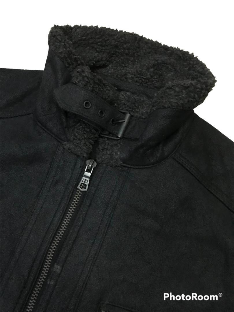 Tommy Hilfiger 💥Tommy Sheepskin Fur Winter Zipper Jacket Size US L / EU 52-54 / 3 - 5 Thumbnail