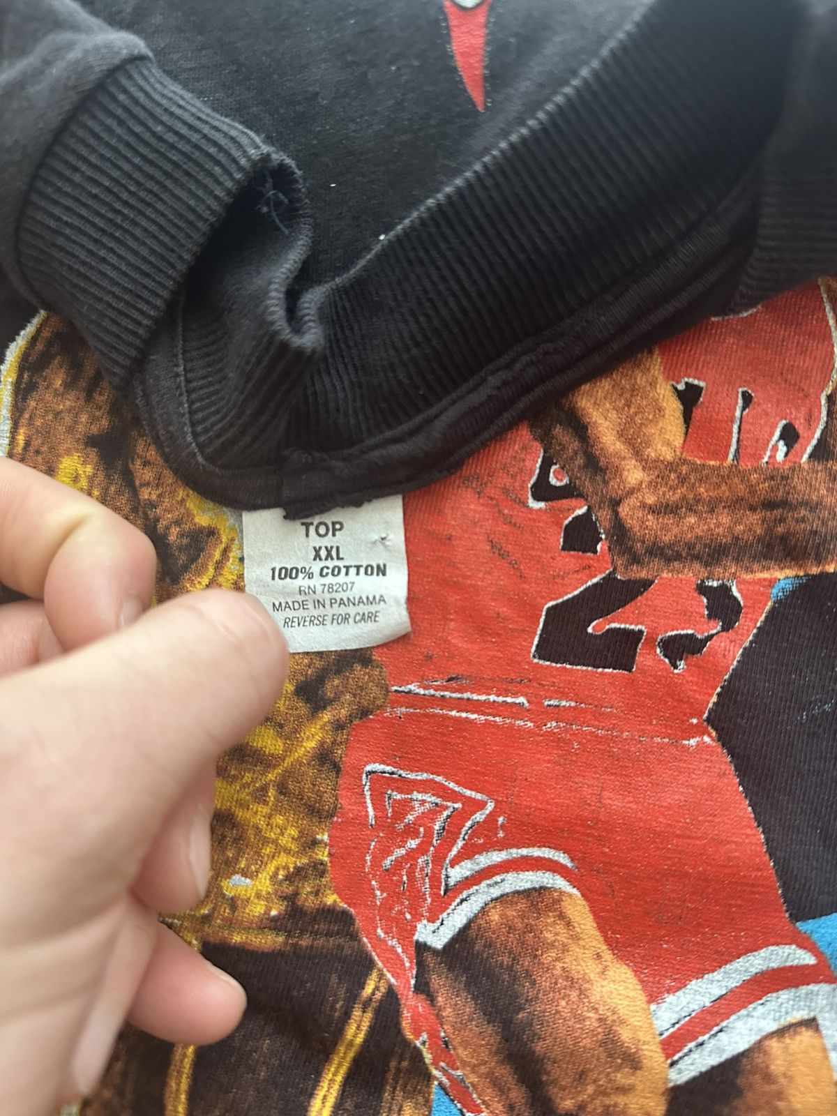 Vintage Vintage Chicago Bulls Shirt Size US XXL / EU 58 / 5 - 6 Thumbnail