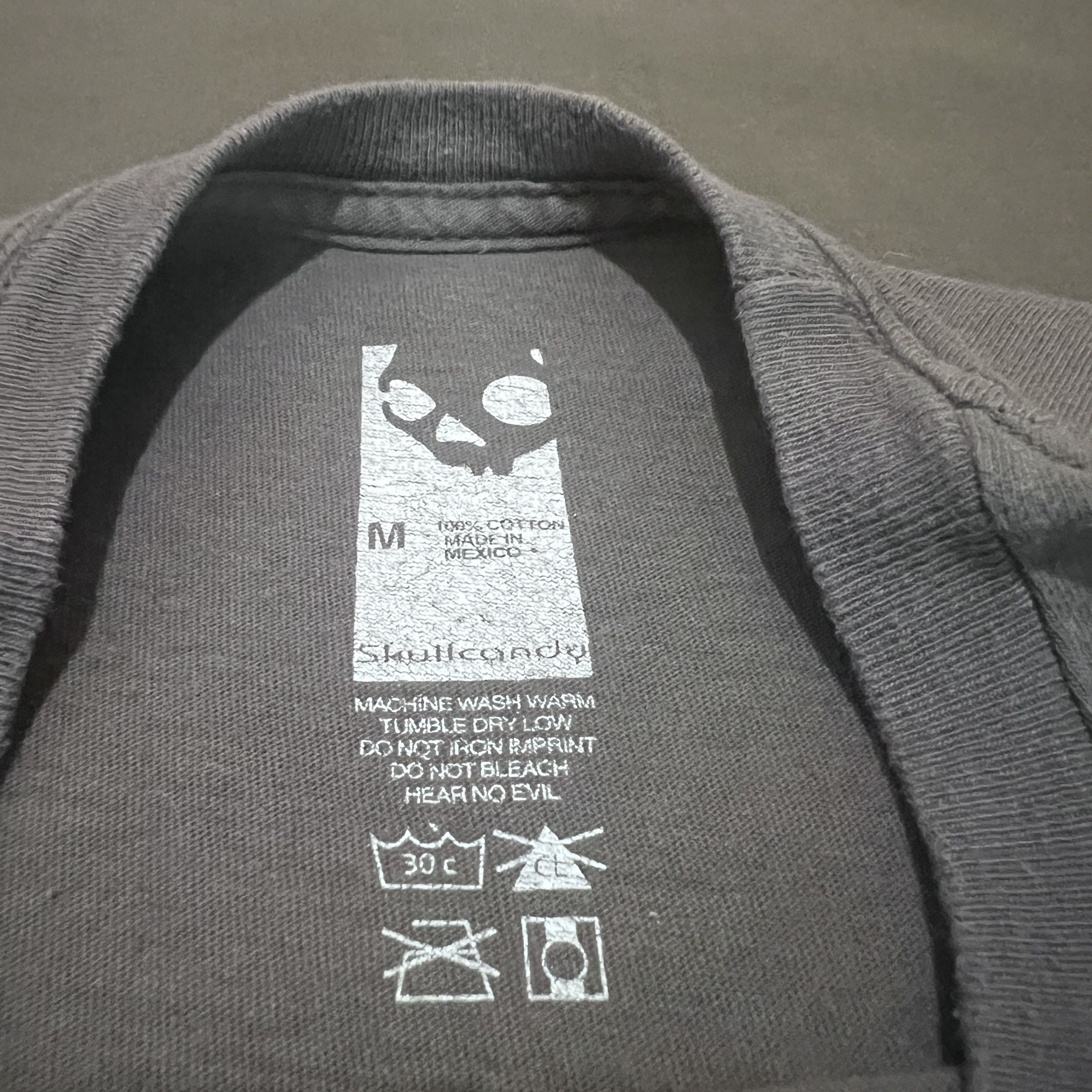 Japanese Brand × Skullcandy Skull Candy Tee Thrashed Faded Size US M / EU 48-50 / 2 - 4 Thumbnail