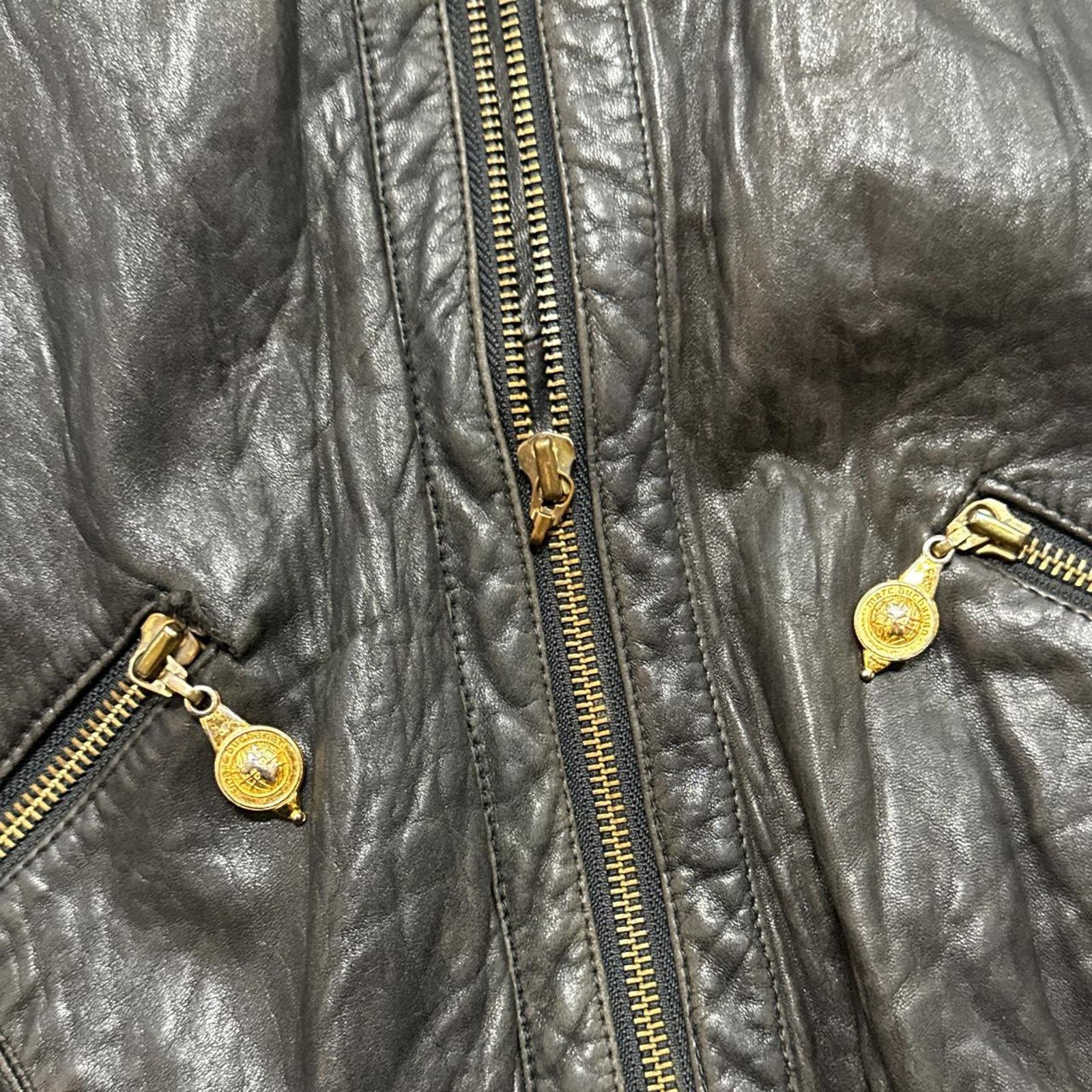 Japanese Brand × Pelle Pelle Vintage Marc Buchanan Pelle Pelle HipHop Rap Leather Jacket Size US M / EU 48-50 / 2 - 6 Thumbnail