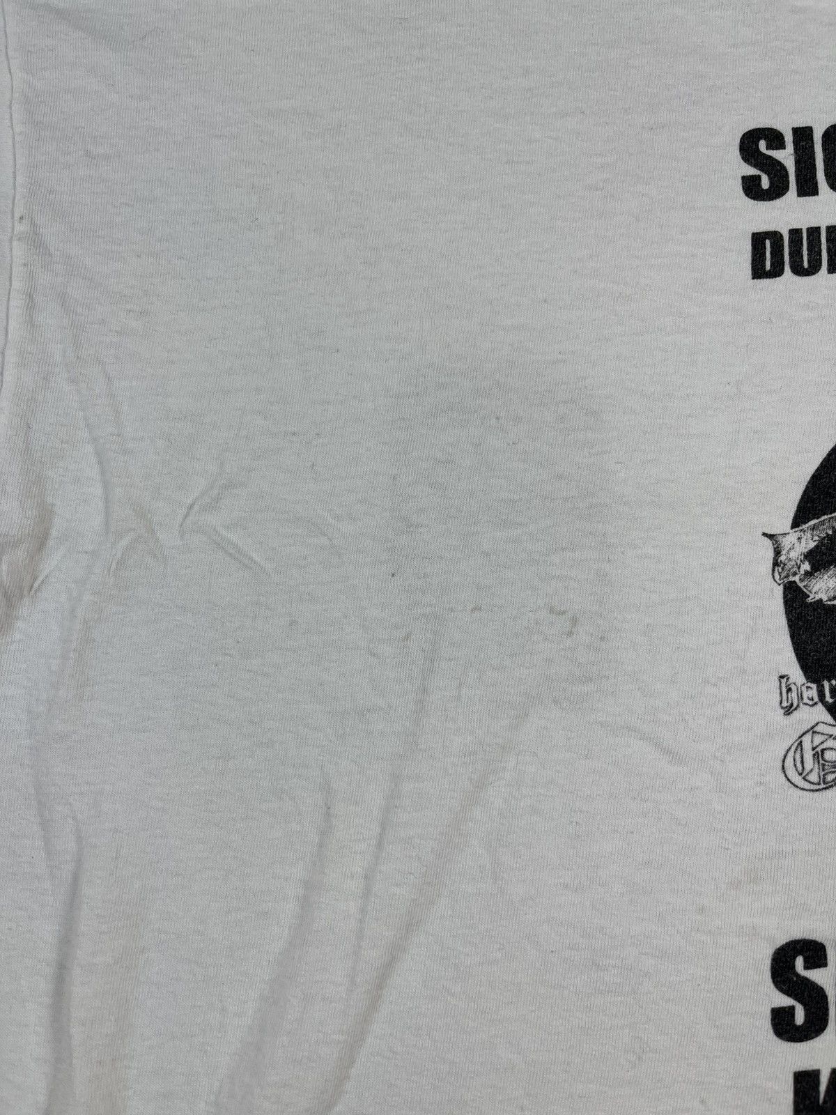Other Vintage German Security Concert Tee Dirty White Size US XL / EU 56 / 4 - 12 Thumbnail