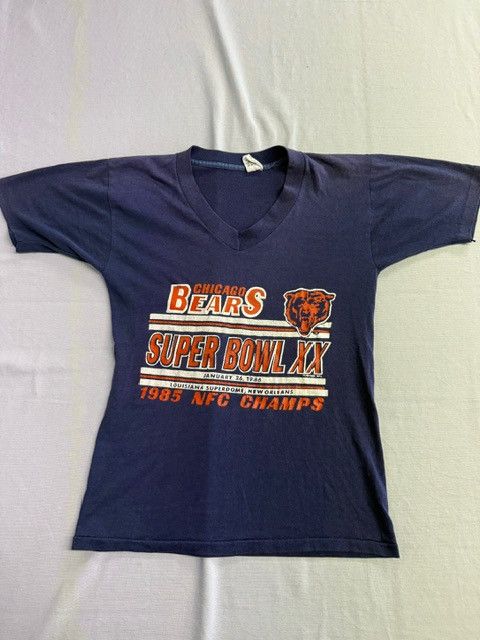NFL Vintage NFL Chicago Bears T-shirt Super Bowl XX 1986 Tee - S Size US S / EU 44-46 / 1 - 1 Thumbnail