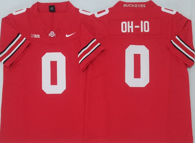 Other Ohio State Buckeyes #0 OH-IO Red Jersey Size US XL / EU 56 / 4 - 1 Thumbnail