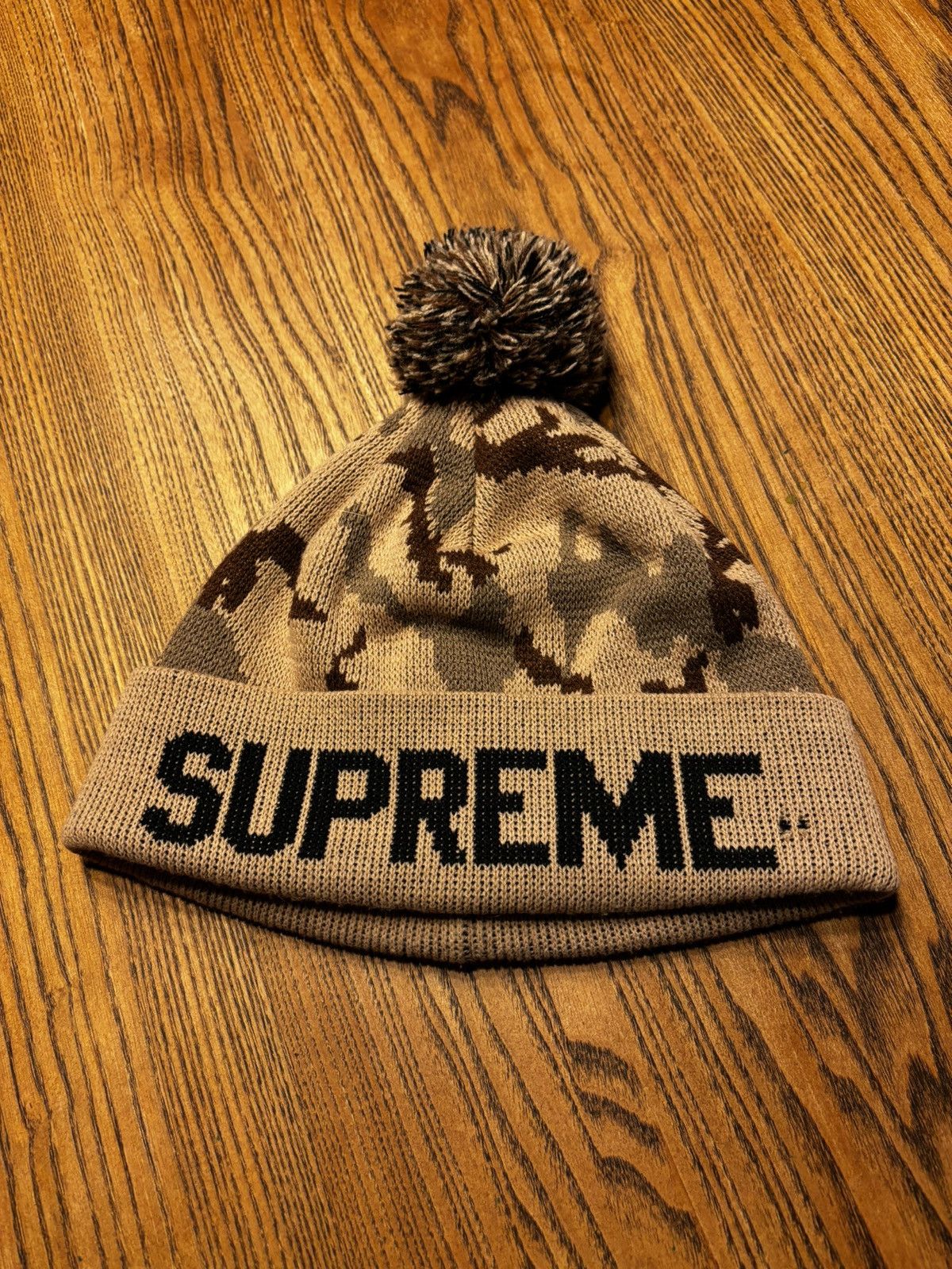 Supreme Camo Beanie | Grailed