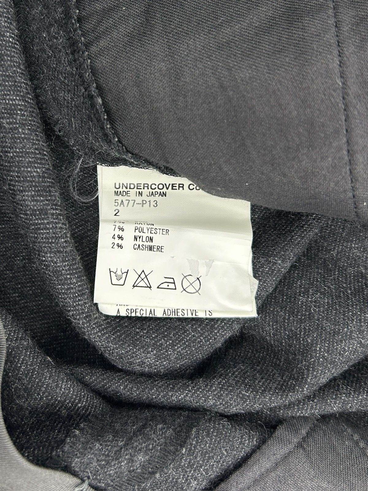 Undercover F/W 05 Wool Trousers Size US 30 / EU 46 - 9 Thumbnail