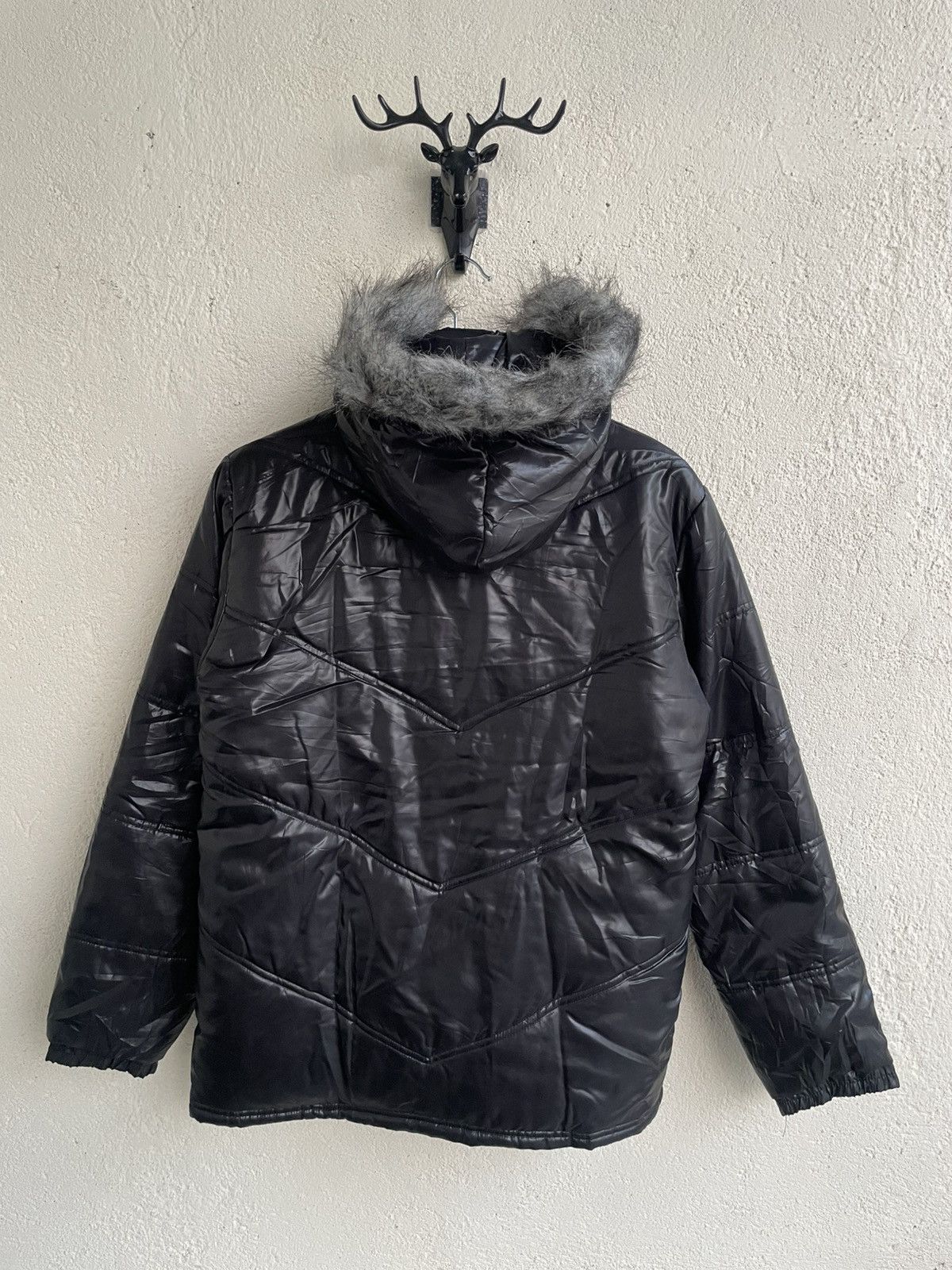 Maison Margiela 2000s Archive GOA Faux Fur Hood N2B Ifsix LGB Y’s Vkei Size US L / EU 52-54 / 3 - 7 Thumbnail