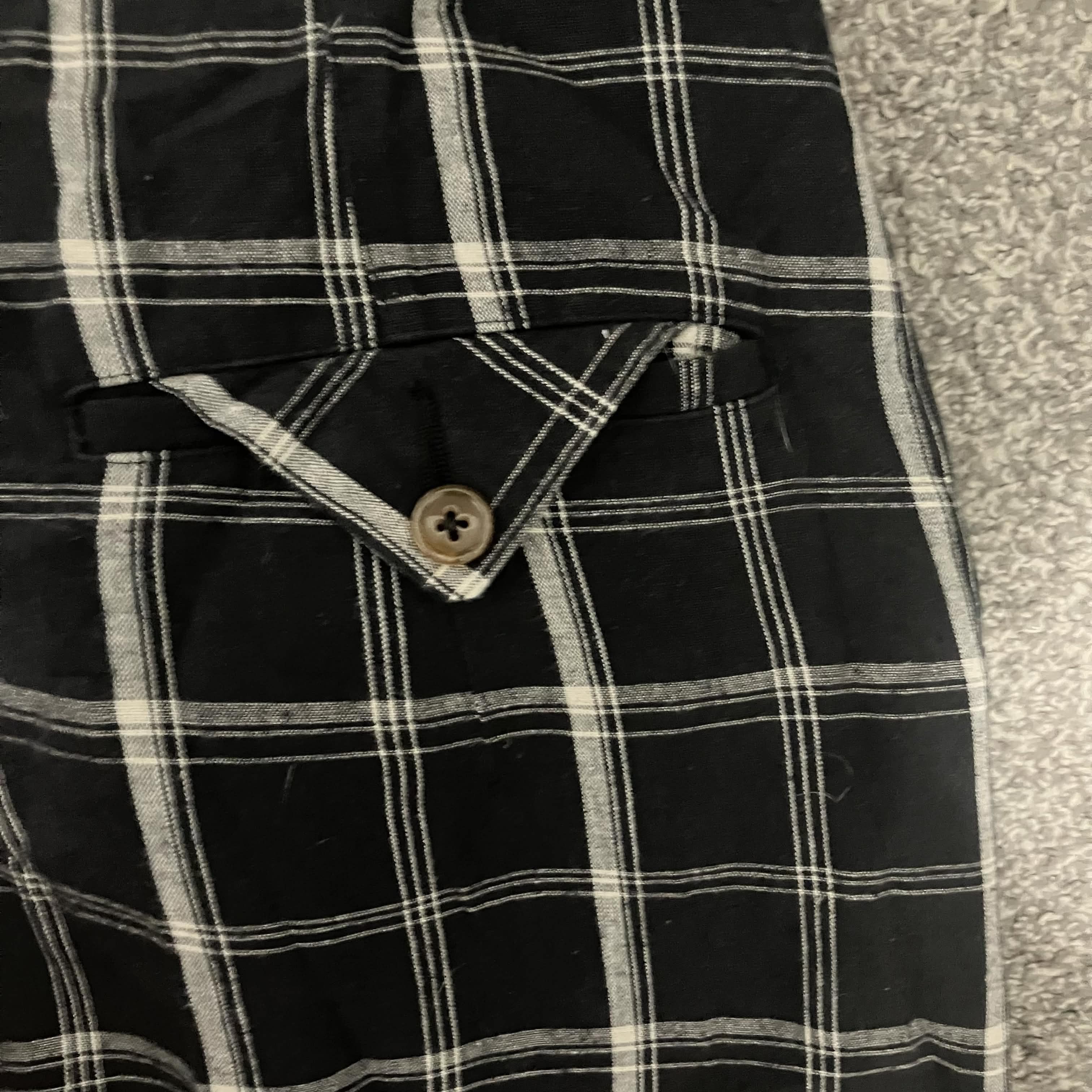 Vivienne Westwood RARE Viviene Westwood Plaid Button Capris Size US 28 / EU 44 - 4 Thumbnail