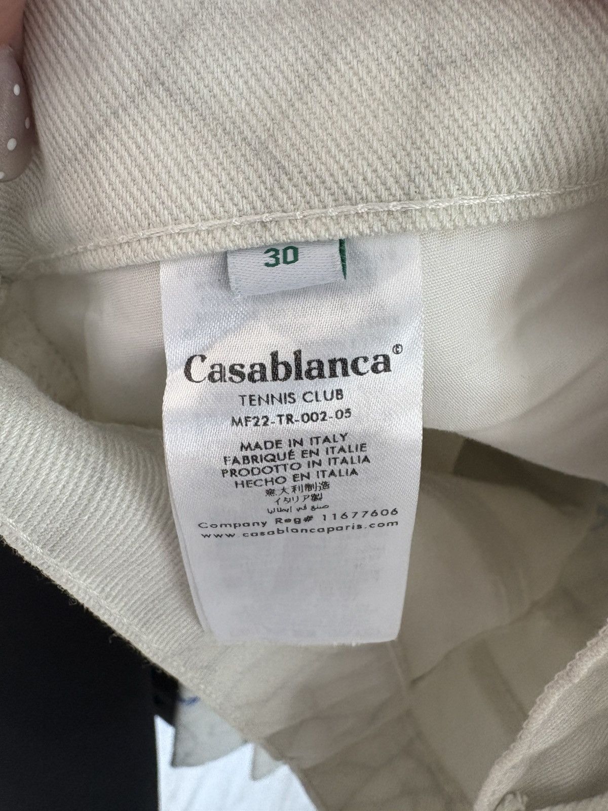 Casablanca Casablanca Porcelain / "Ming" Print Birdie Jeans Size US 30 / EU 46 - 5 Thumbnail