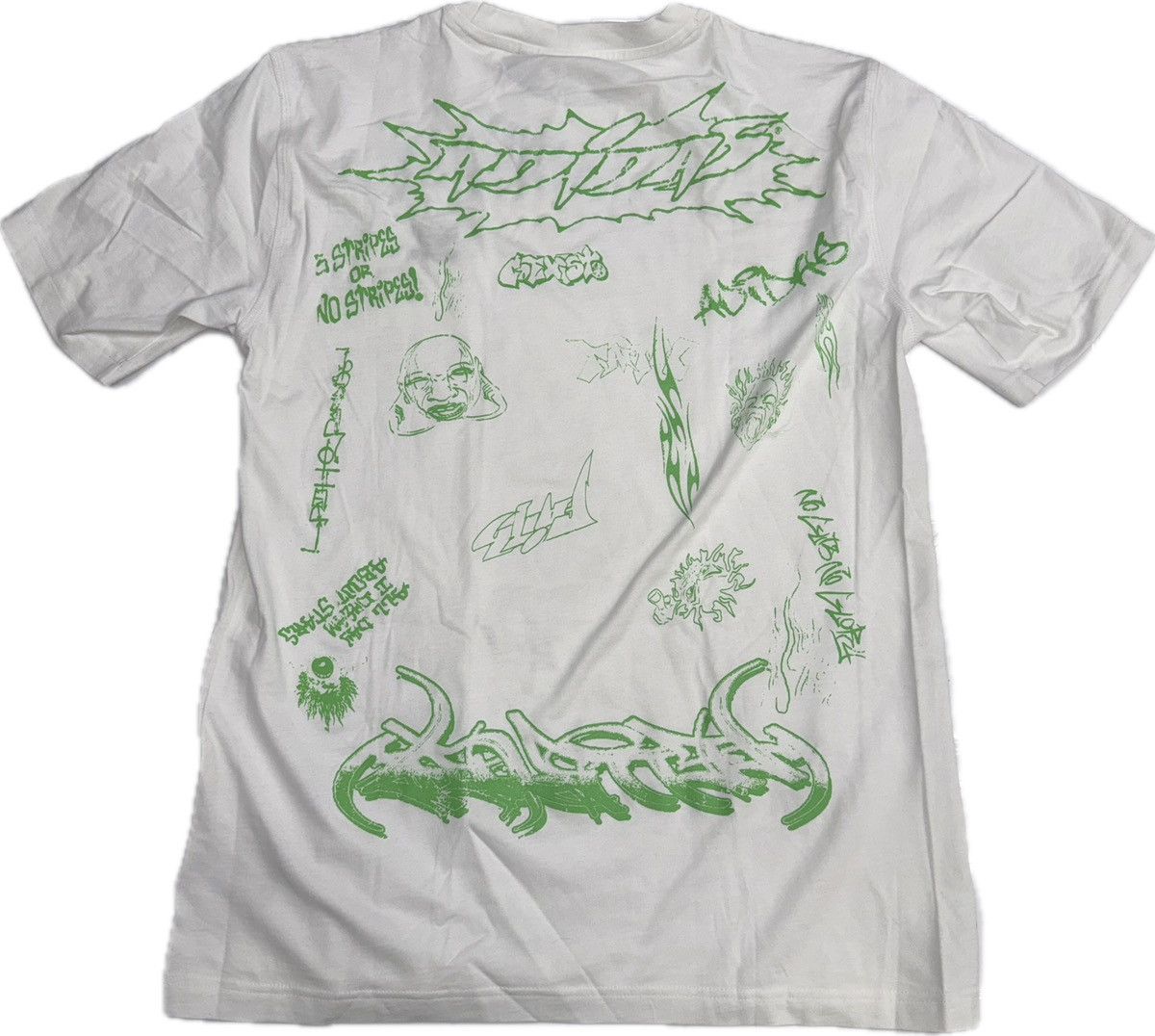 HELLSTAR Hellstar x Adidas T-shirt Size US M / EU 48-50 / 2 - 3 Thumbnail