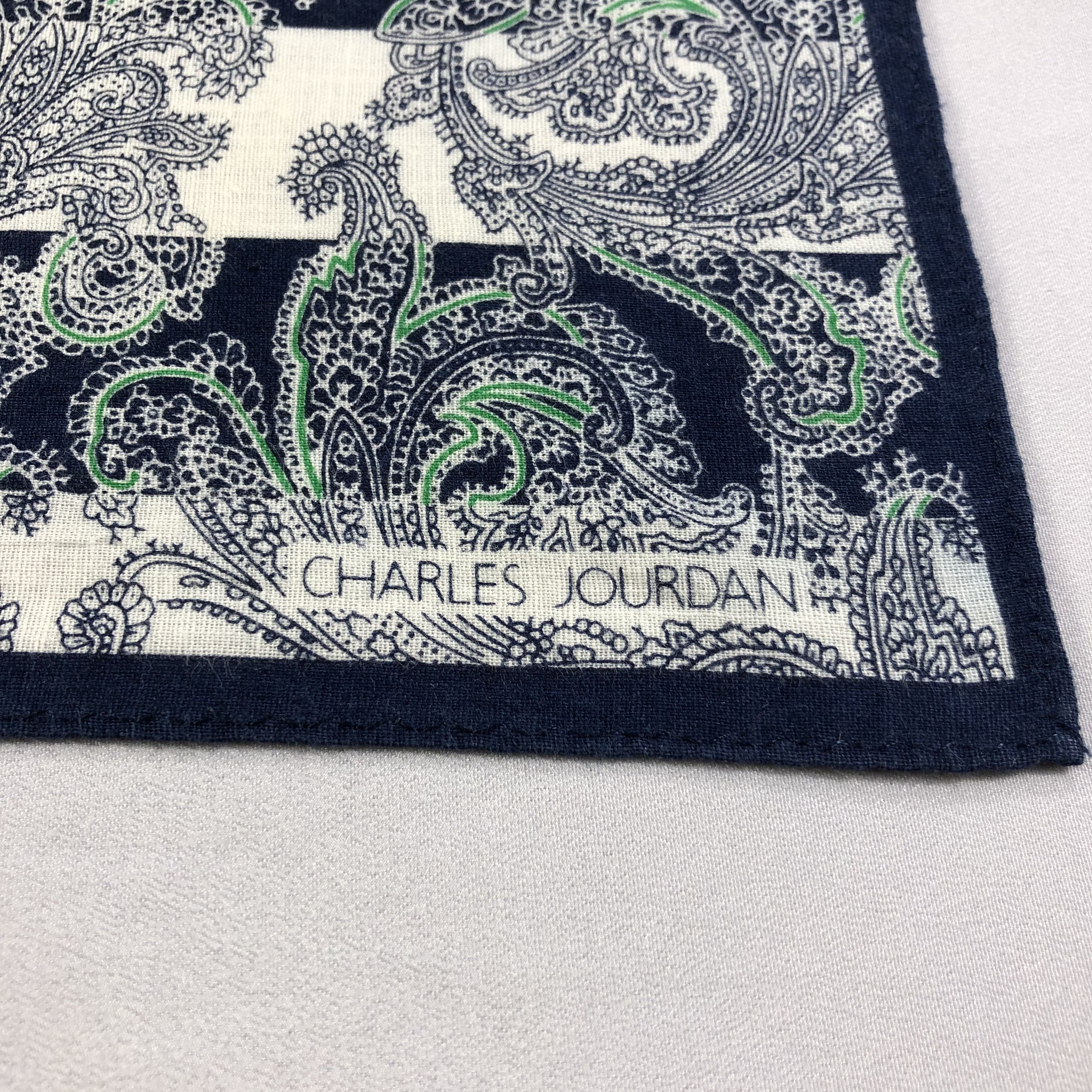 Charles Jourdan × Vintage Charles Jourdan Handkerchief Neckerchief Bandana H2089 Size ONE SIZE - 4 Thumbnail