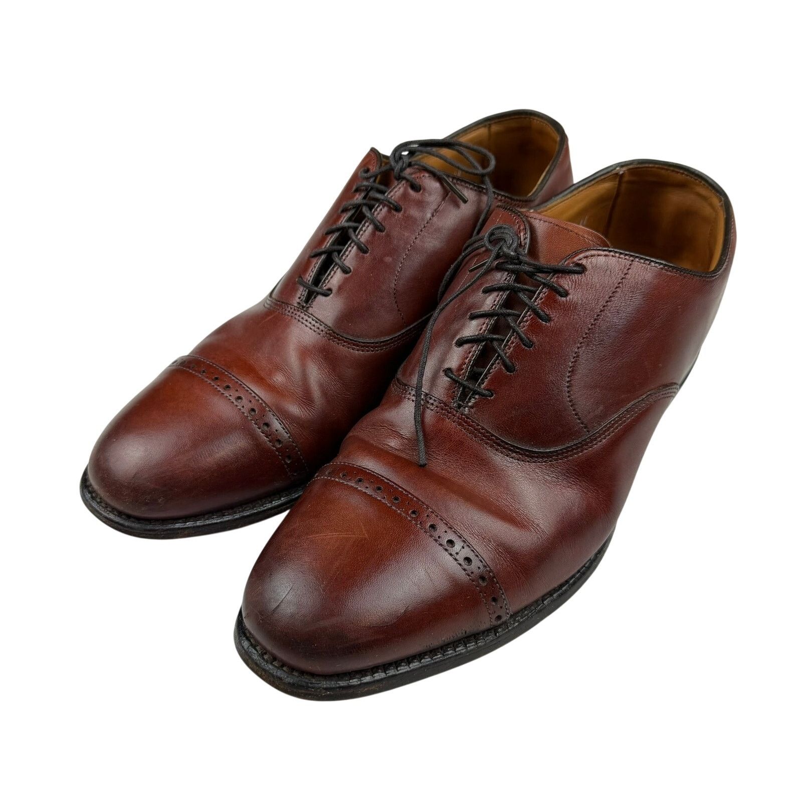 Allen Edmonds Allen Edmonds Byron Cap Toe Oxford Size 10.5D Size US 10.5 / EU 43-44 - 1 Thumbnail