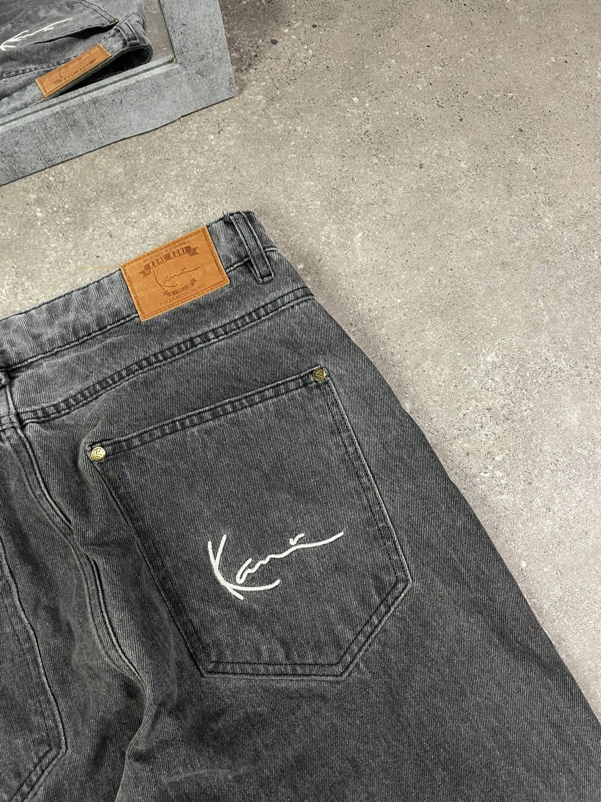 Karl Kani × Vintage Vintage Karl Kani Y2K jeans rap Style Denim Pants Size US 34 / EU 50 - 4 Thumbnail