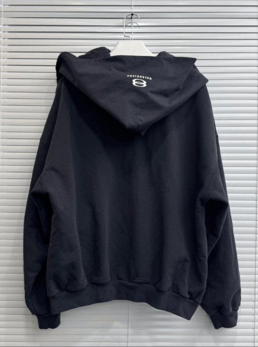 Balenciaga Balenciaga Long-Sleeve Full-Zip Hooded Jacket 3M Size US L / EU 52-54 / 3 - 2 Thumbnail