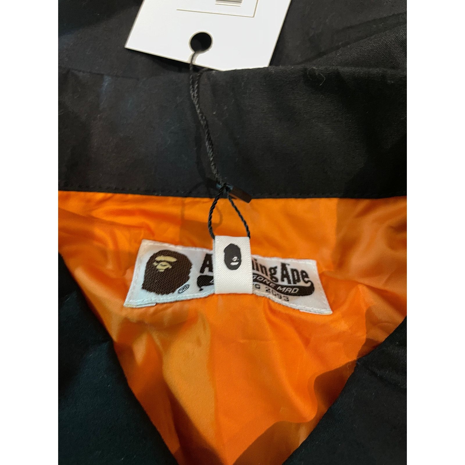 Bape BAPE x Dragon Ball Black Button Black & Orange Shirt Jacket Size US XL / EU 56 / 4 - 5 Thumbnail