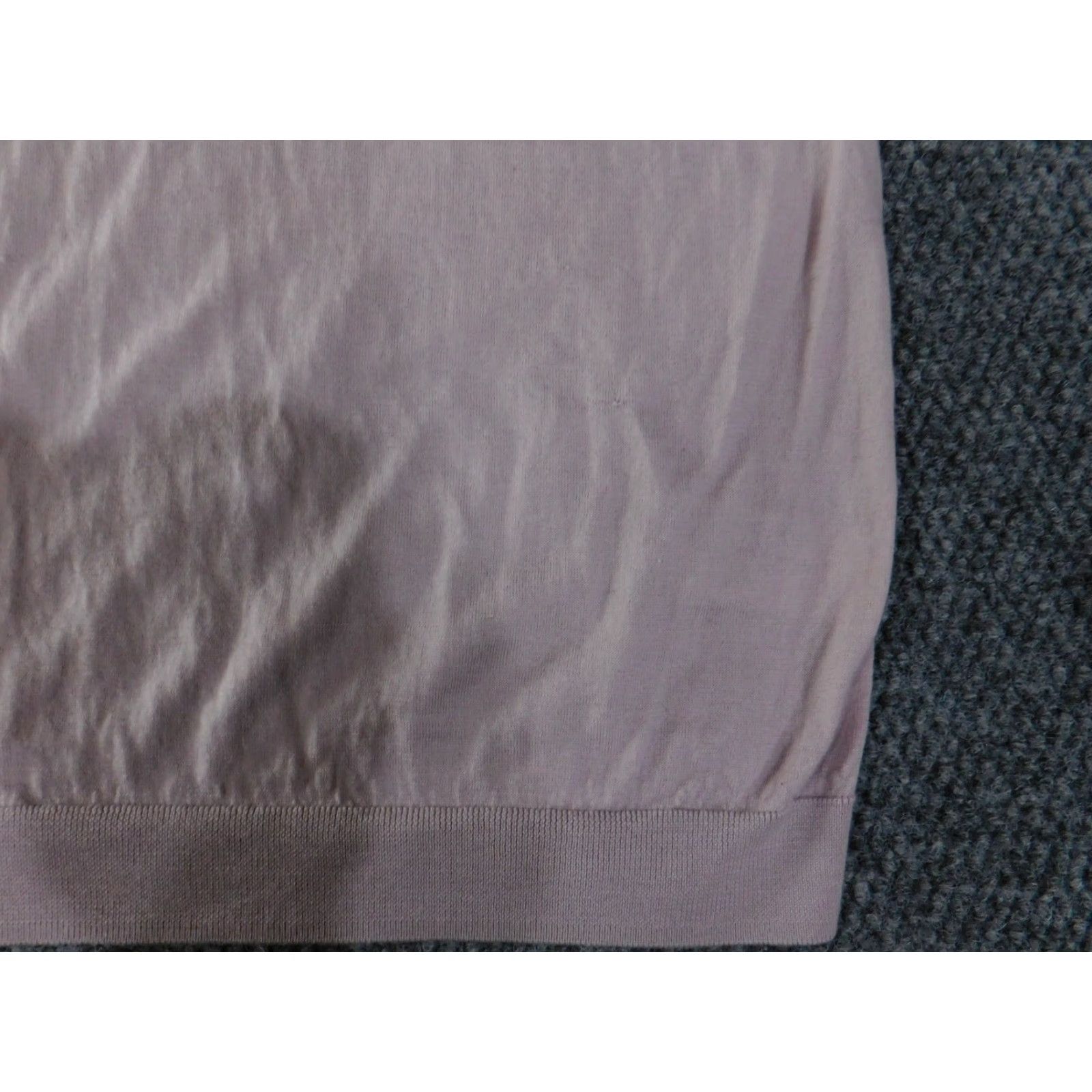 Cos COS Polo Shirt Womens Small Pink Lightweight Knit Short Sleeve? Note: Original has Long Sleeve and Style: Polo. Size S / US 4 / IT 40 - 5 Thumbnail