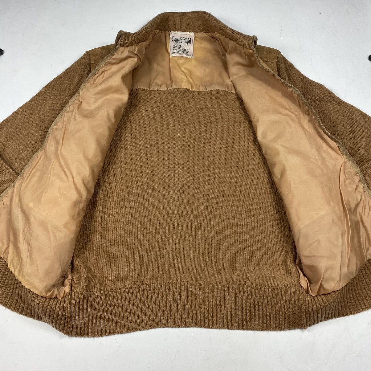 Other Vintage 70s Leather Jacket Art Custom Patchwork Zip-Up Size US M / EU 48-50 / 2 - 6 Thumbnail