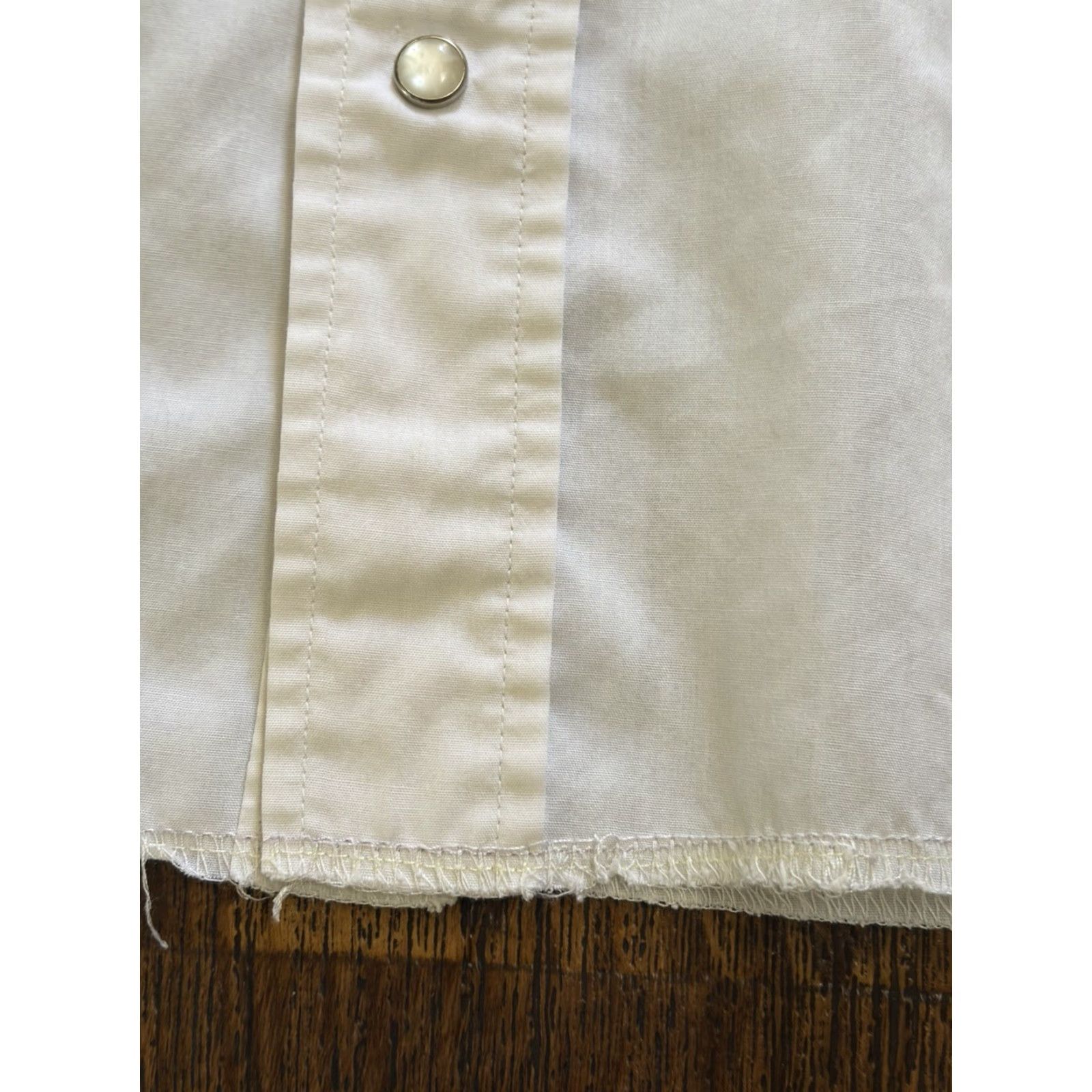 Vintage Chute #1 Men’s Western Shirt White Embroidered XL Collared Snap Button-Up Cowboy Rockabilly Vintage Size US XL / EU 56 / 4 - 7 Thumbnail