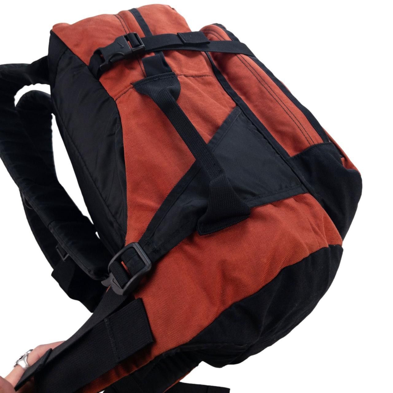 Nike Vintage Nike Jewel Swoosh Multi Pocket Backpack Size ONE SIZE - 6 Thumbnail