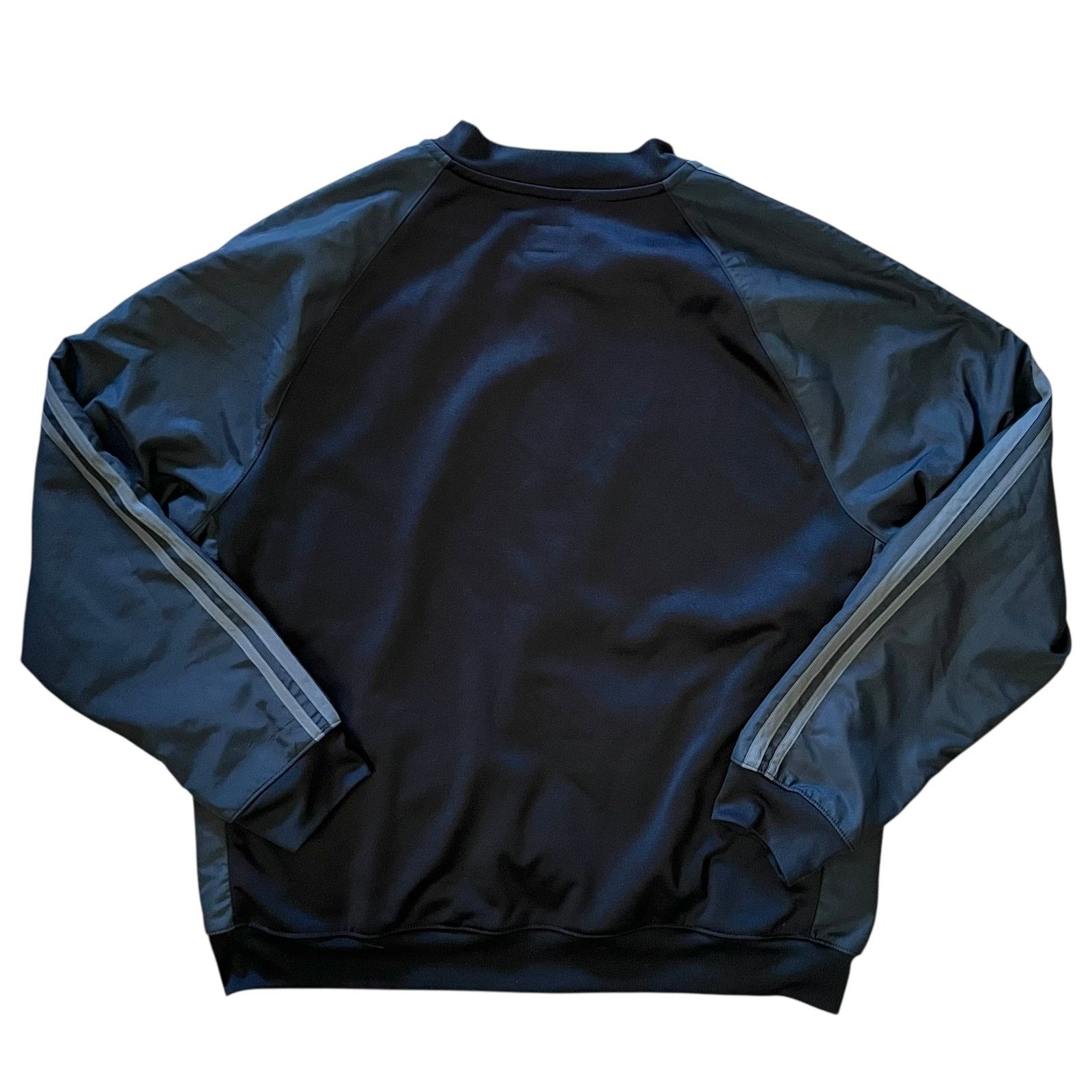 Everlast Everlast Black Gray Raglan Sleeve Zip-Front Track Jacket Size US XXL / EU 58 / 5 - 2 Thumbnail