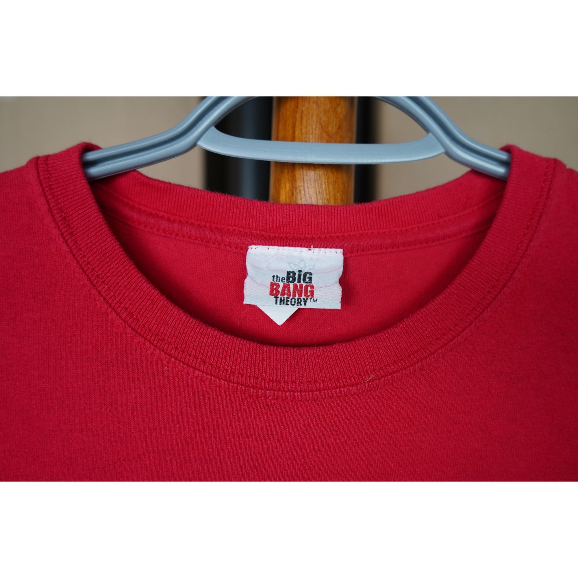 Other 2010 Sheldon Cooper Bazinga! Red Graphic Tee S #372 Size US S / EU 44-46 / 1 - 4 Thumbnail