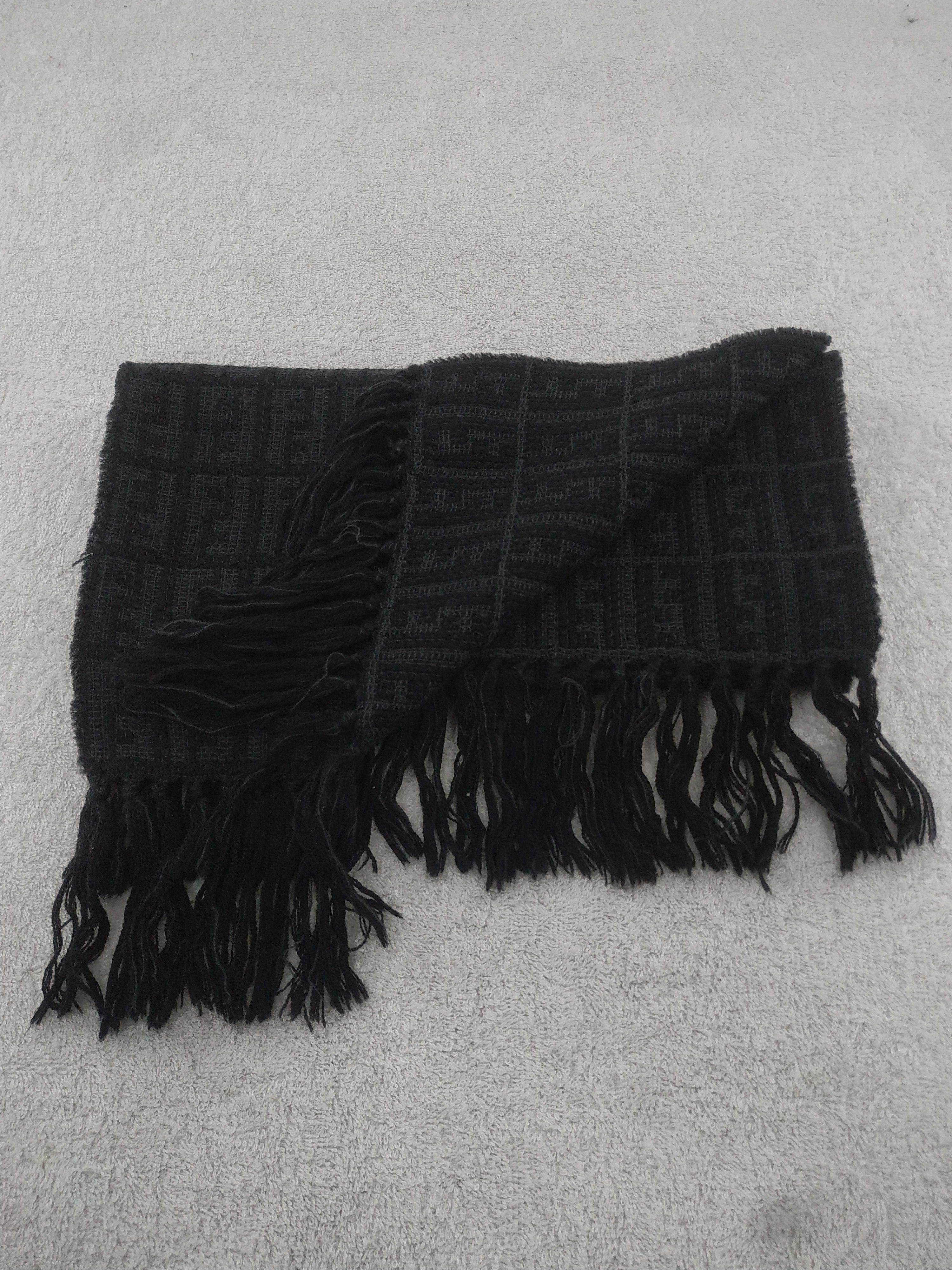 Fendi Vintage Fendi Wool Scarf/Muffler/Neckwear MF105 Size ONE SIZE - 4 Thumbnail