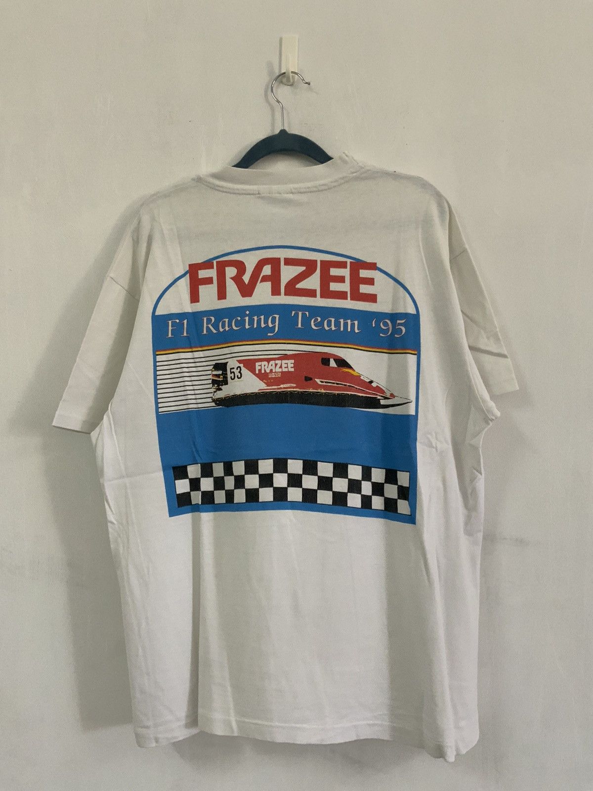 Hanes Vintage Frazee 53 F1 Racing Team ‘95 Tee Hanes Beefy Size US L / EU 52-54 / 3 - 1 Thumbnail