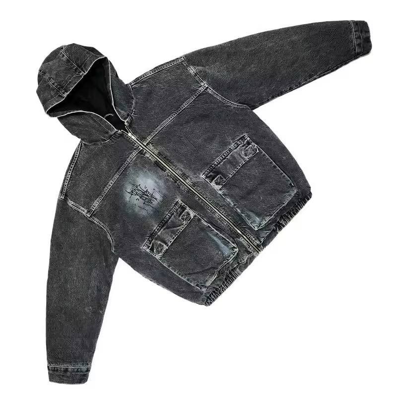 Japanese Brand × Vintage vintage denim print jacket Size US M / EU 48-50 / 2 - 2 Thumbnail