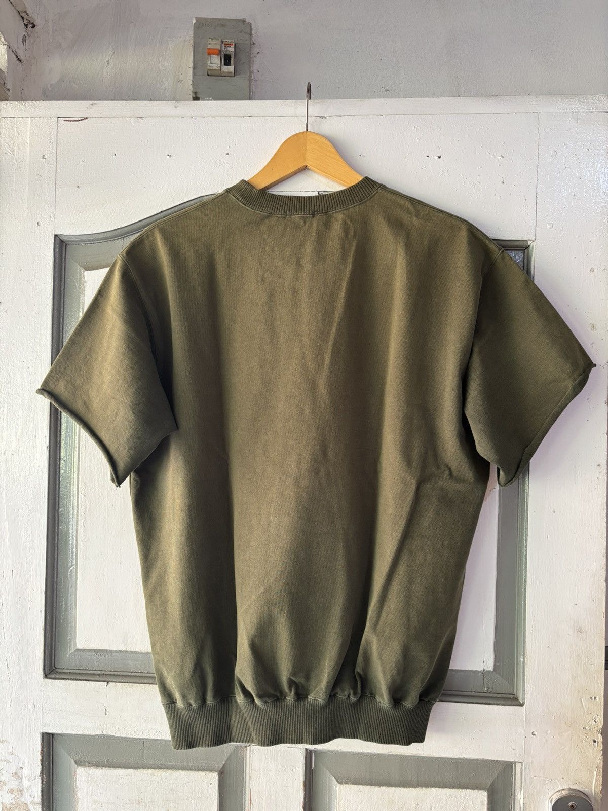 Yohji Yamamoto Vintage Worn Yohji Yamamoto Y’s For Men Sleeveles Sweatshirt Size US L / EU 52-54 / 3 - 3 Thumbnail