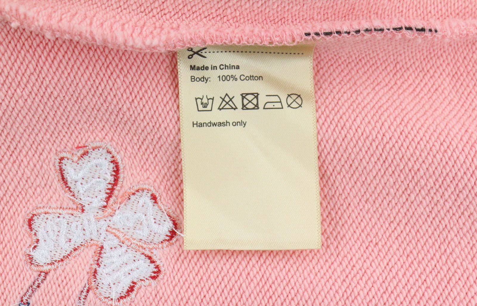 Scotch & Soda M Pink Embroidered Crew Collar Long Sleeve 91030 Size US M / EU 48-50 / 2 - 8 Thumbnail