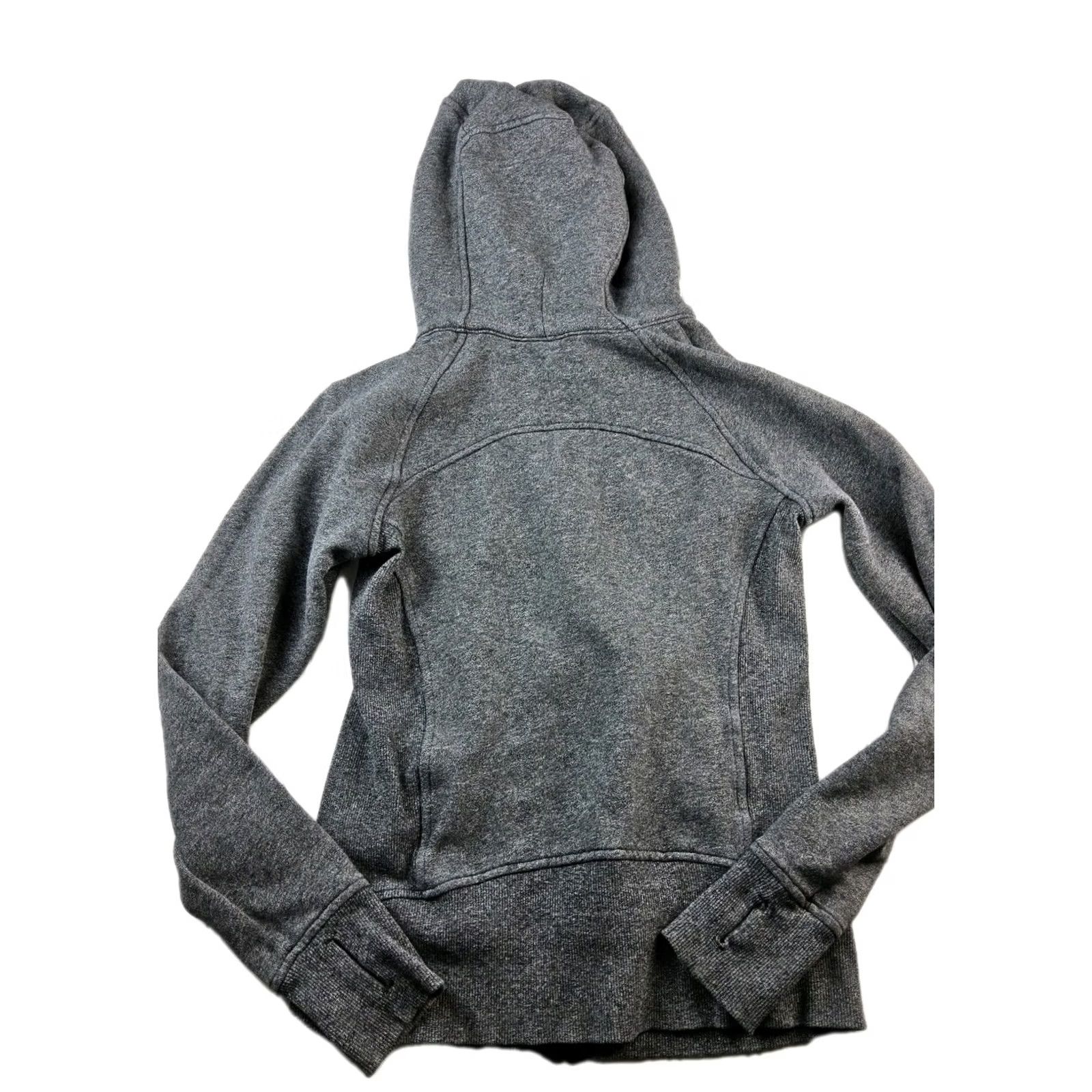 Lululemon Lululemon Scuba Hoodie Sweatshirt Hoodie Full Zip Regular Size 2 Womens Multicolor Logo Pockets Raglan Sleeve Fleece Activewear Modern Sportswear Size XS / US 0-2 / IT 36-38 - 4 Thumbnail