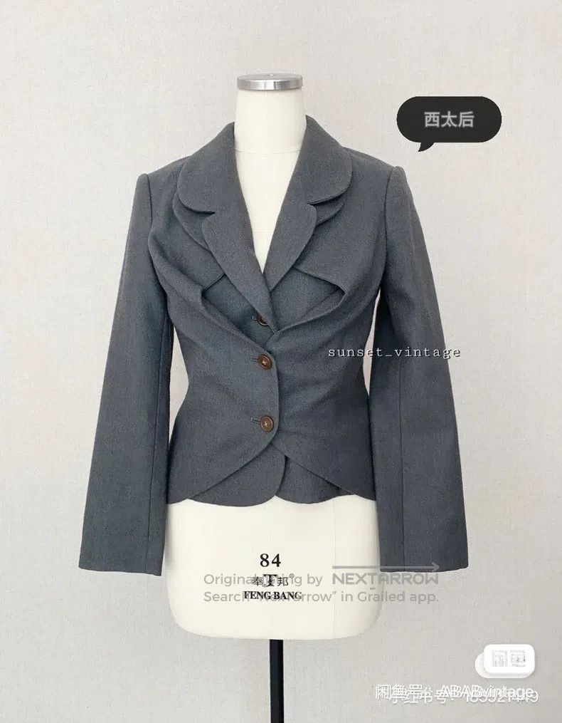 Vivienne Westwood Vivienne Westwood Rare petal heart collar faux two-piece w Size M / US 6-8 / IT 42-44 - 3 Thumbnail