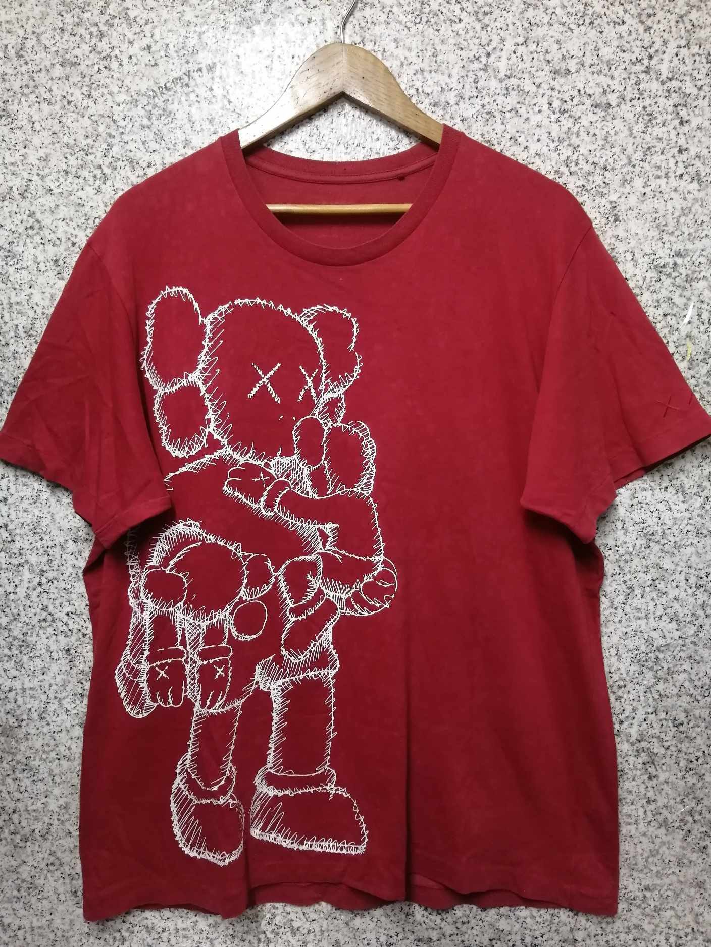 Japanese Brand × Kaws × Vintage 🔥 Rare 🔥 Vintage kaws Very Rare Size US XL / EU 56 / 4 - 1 Thumbnail