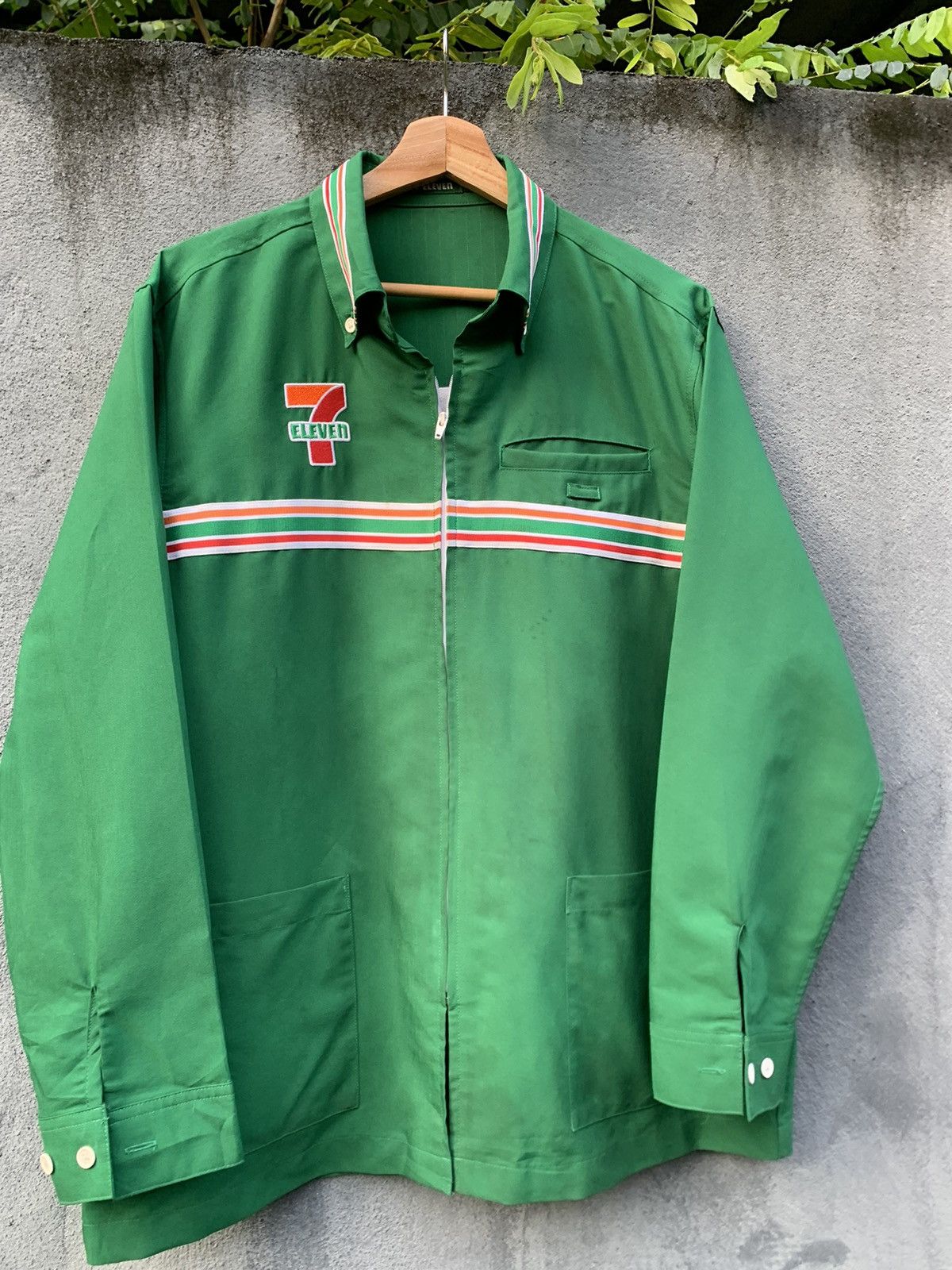 Japanese Brand 7 ELEVEN LONG SLEEVES JACKET Size US L / EU 52-54 / 3 - 5 Thumbnail