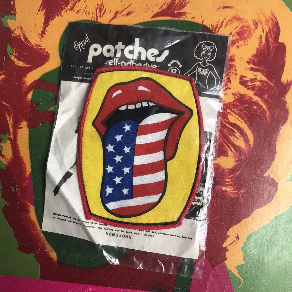 Band Tees × Hysteric Glamour × Le Grande Bleu (L.G.B.) Vintage The Rolling Stone Patches Its Only Rock N’ Roll Patc Size ONE SIZE - 10 Thumbnail
