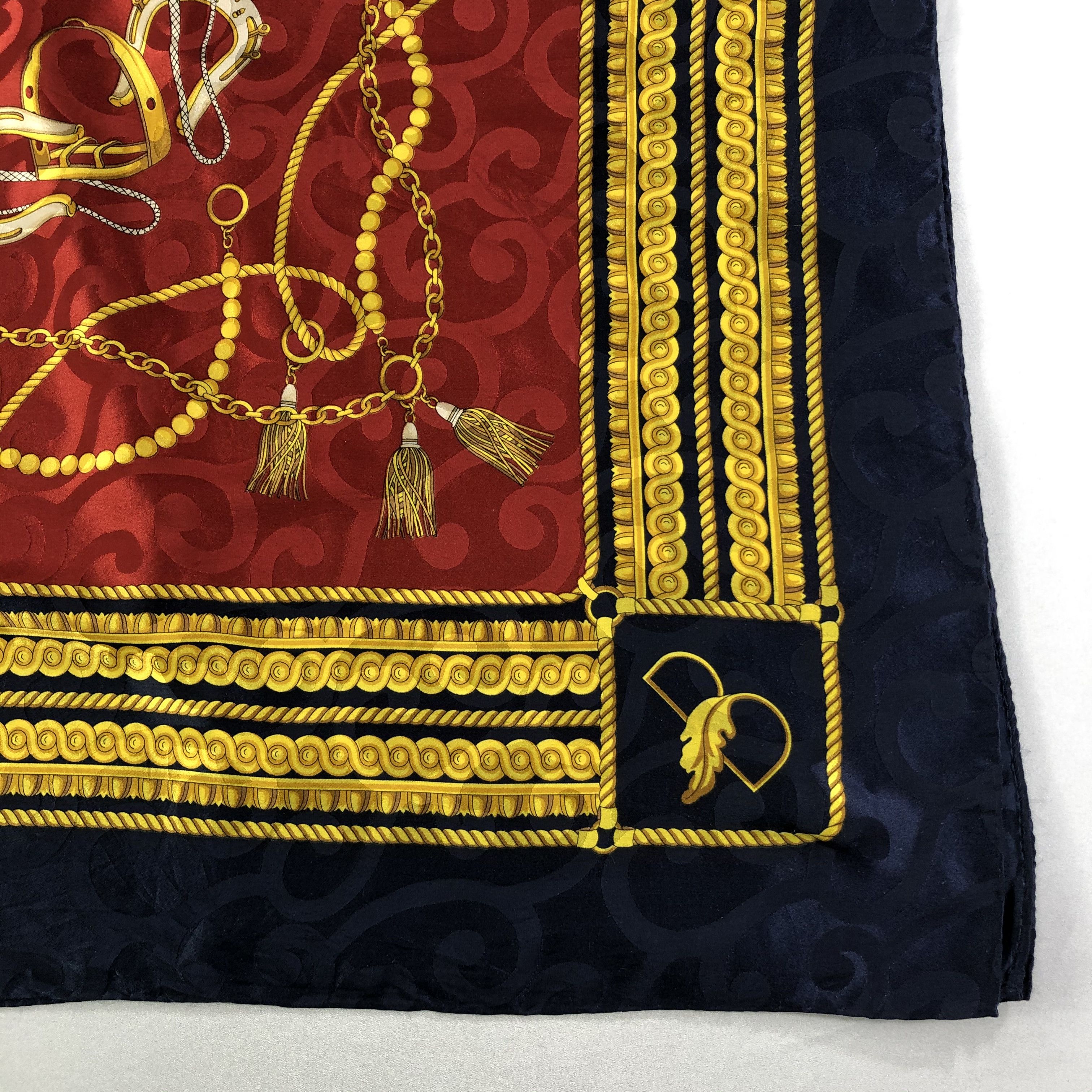 Vintage Vintage Basile Silk Scarf Size ONE SIZE - 4 Thumbnail