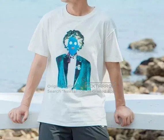 Louis Vuitton LV White Neon Portrait Short Sleeve. Size US XL / EU 56 / 4 - 8 Thumbnail