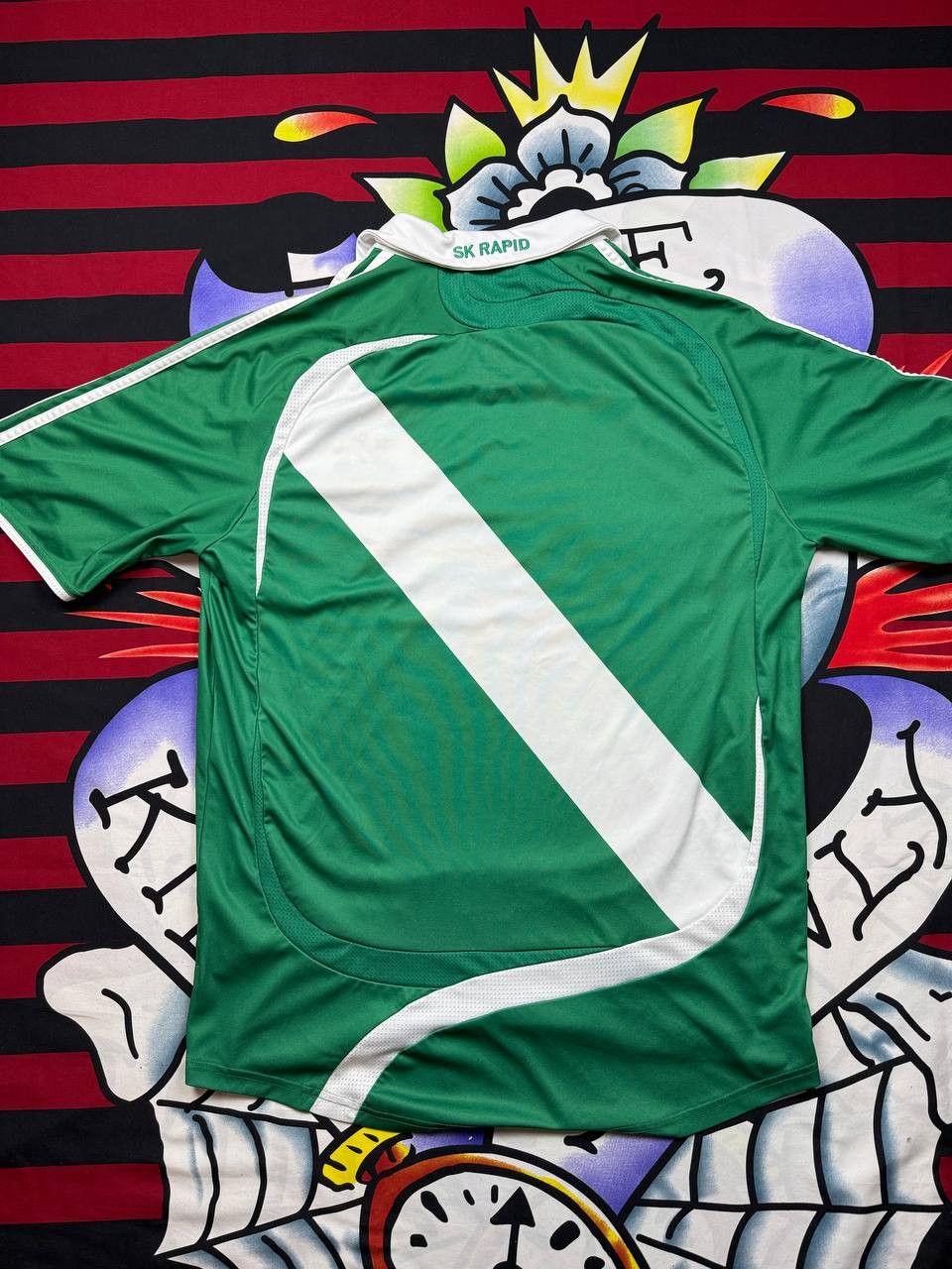 Adidas Adidas Wien Rapid 07/09 soccer jersey shirt football Size L Size US L / EU 52-54 / 3 - 7 Thumbnail