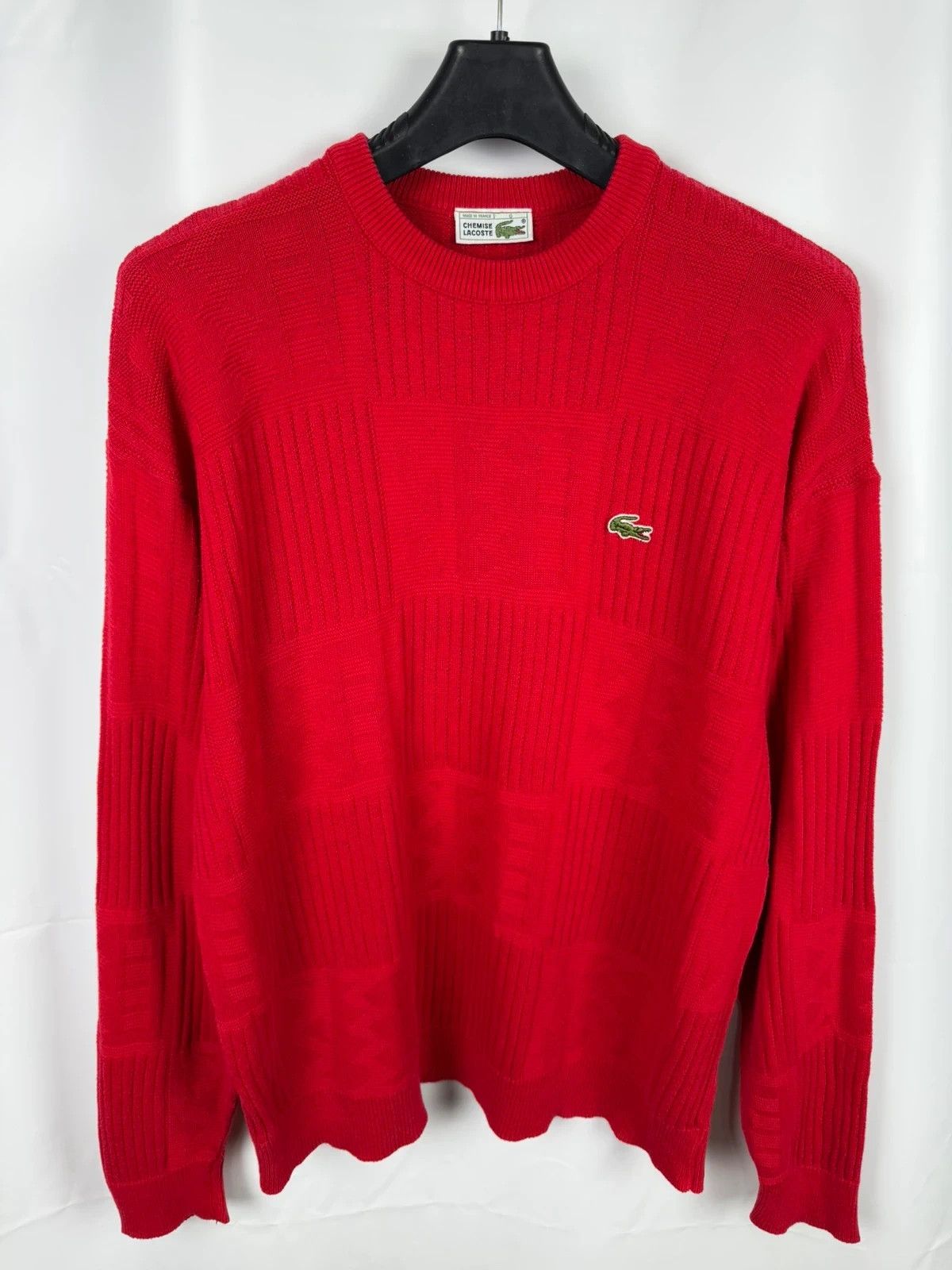 Lacoste Lacoste Chemise Vintage Sweater Geometric size 6-XL Size US XL / EU 56 / 4 - 1 Thumbnail