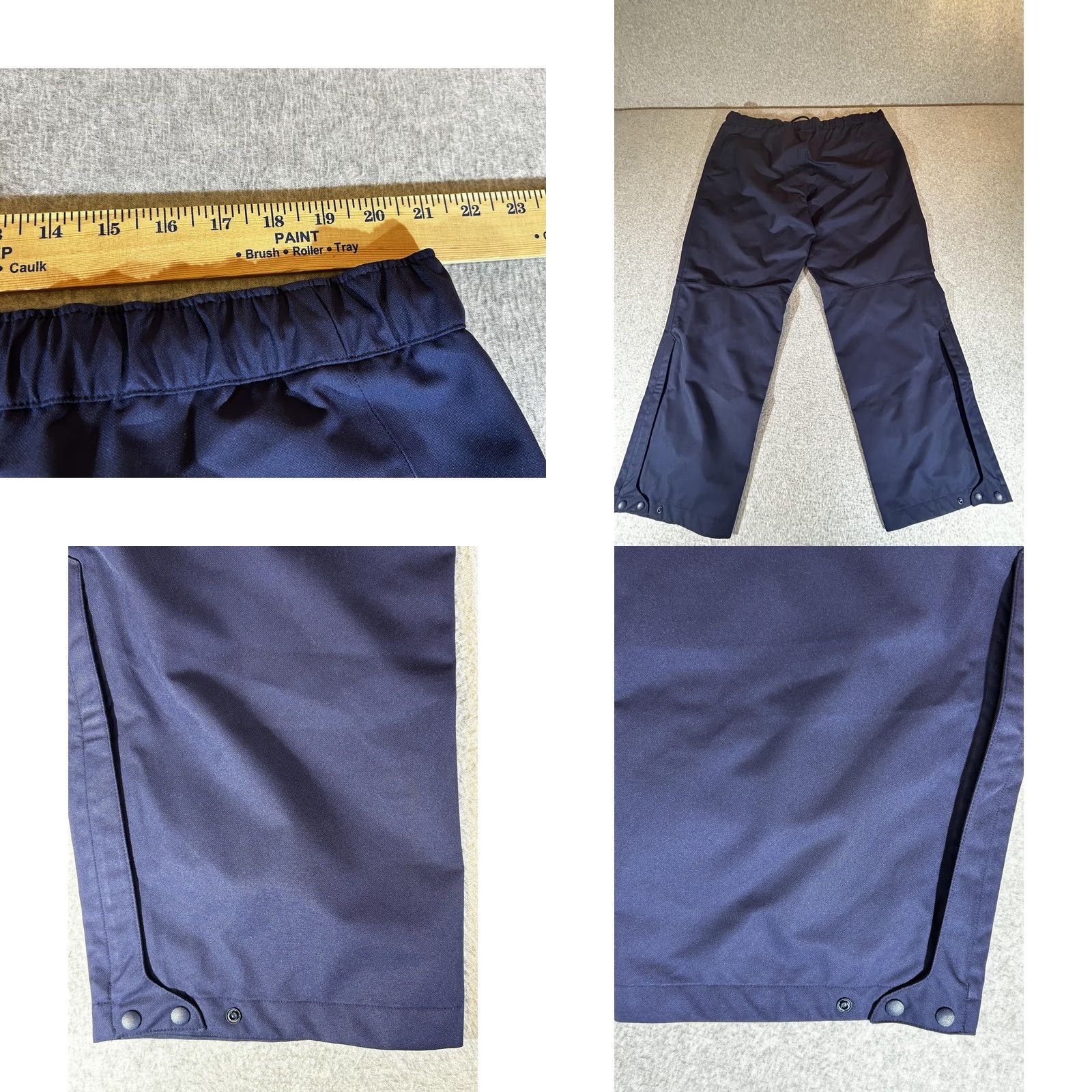 Under Armour Under Armour Stormproof Lined Rain Pants Mens 2XL Blue Waterproof Windproof Pockets Taped Seams Rain Pants Size US 39 - 10 Thumbnail