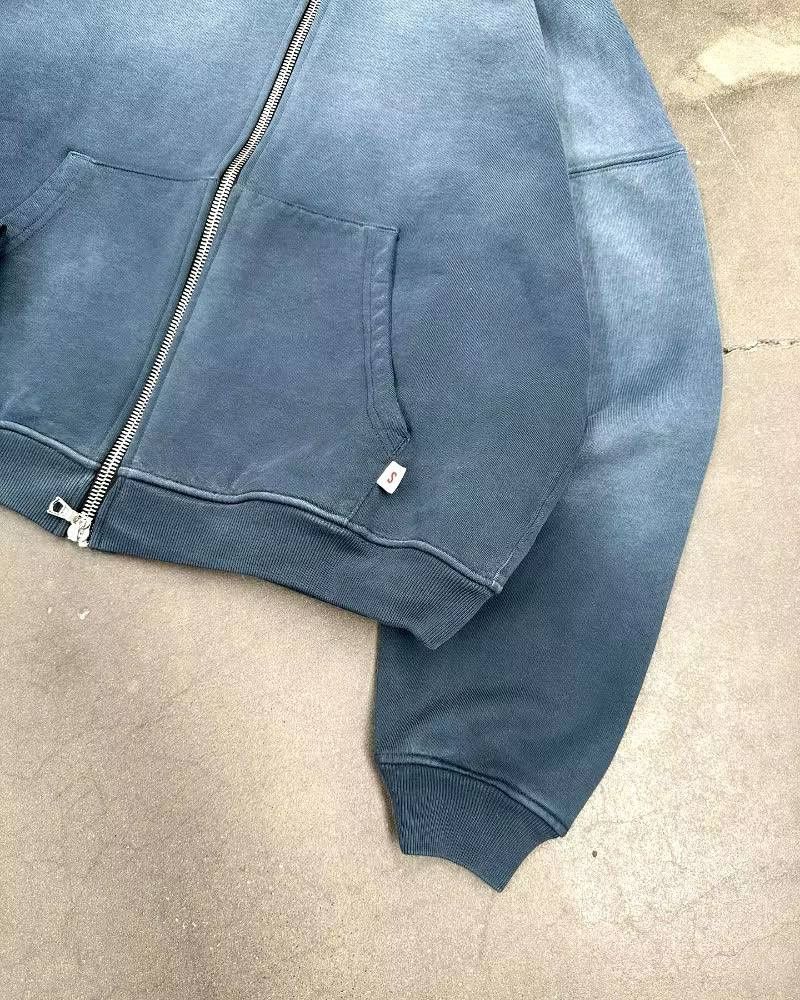 Japanese Brand × Vintage trendy y2k gradient hoodie Size US L / EU 52-54 / 3 - 4 Thumbnail